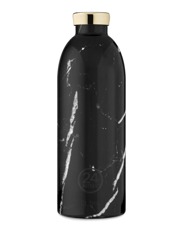 Clima flaske, Black marble - 850 ml.