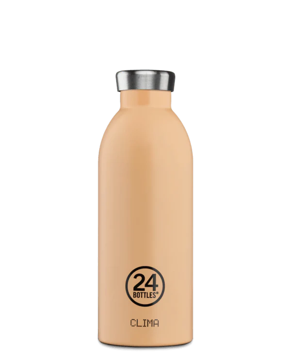 Clima flaske, Peach orange - 500 ml.