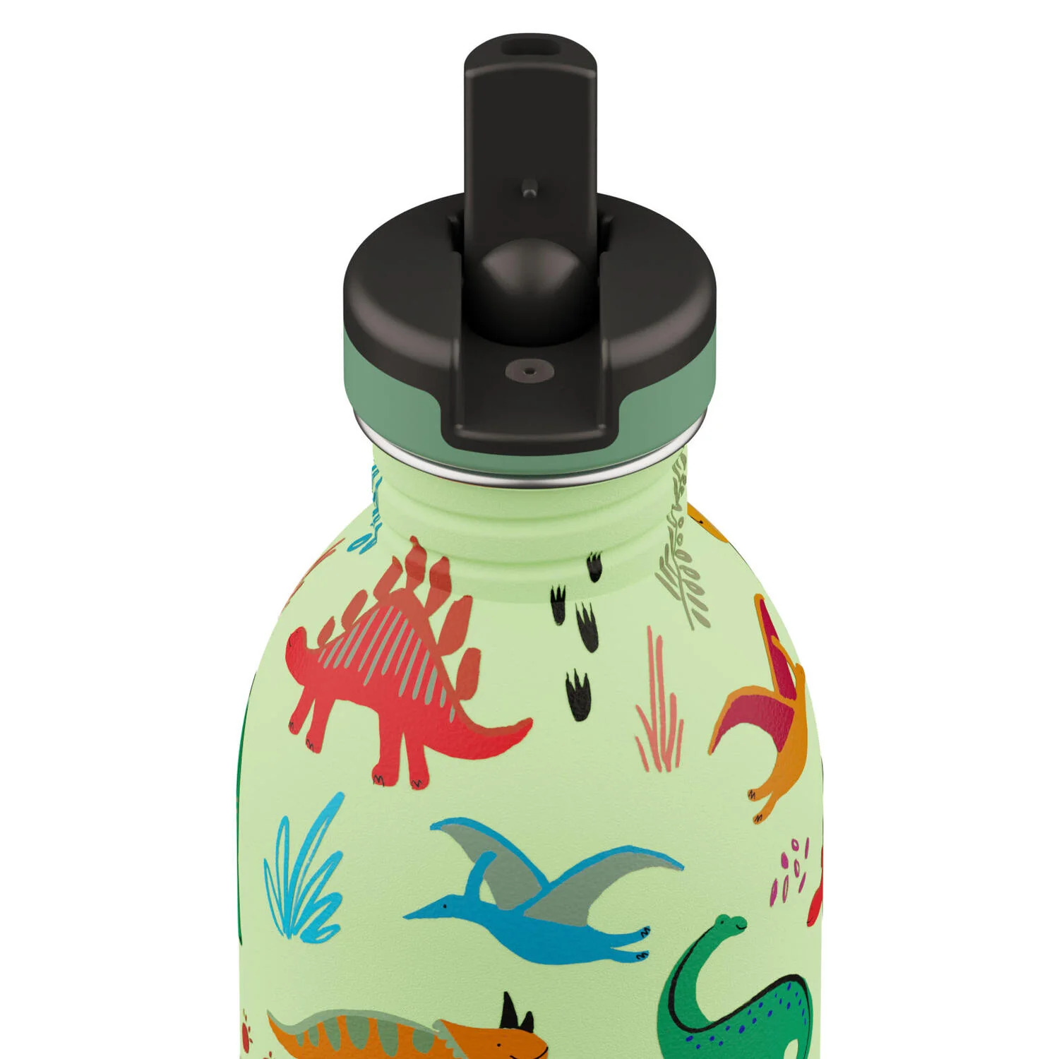 Urban flaske med sportslåg, Jurassic Friends - 500 ml - Image 3