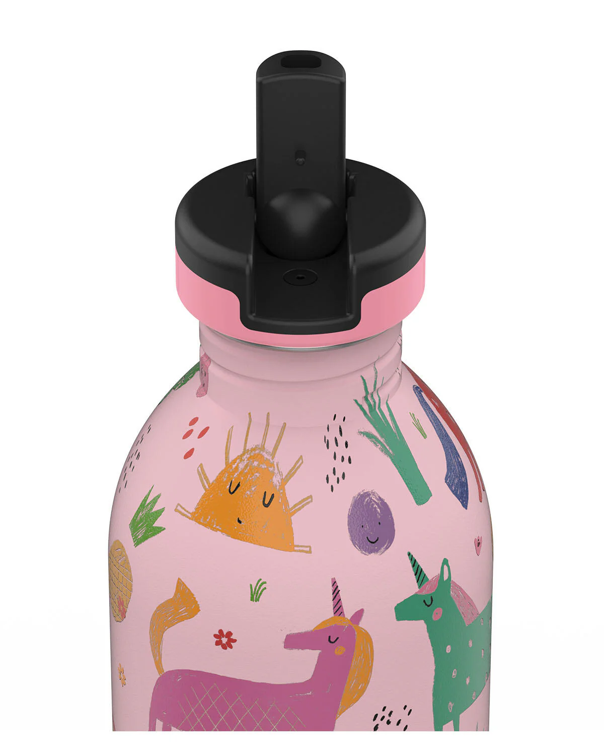Urban flaske med sportslåg, Magic Friends - 500 ml - Image 3