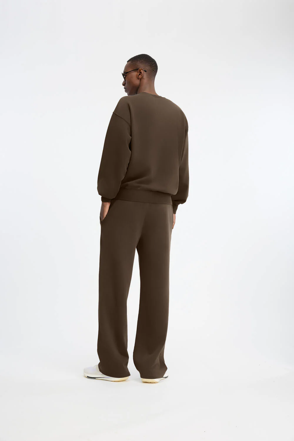 Crewneck sweatshirt - Mocca - Image 10