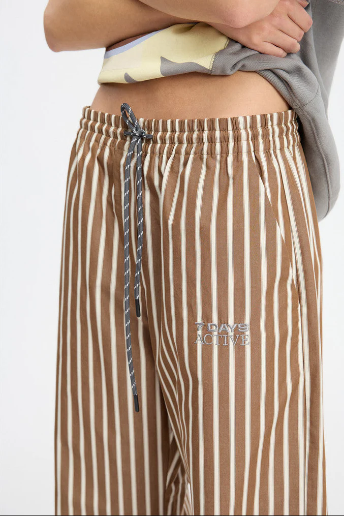 Loungewear bukser - 004 Brown - Image 5