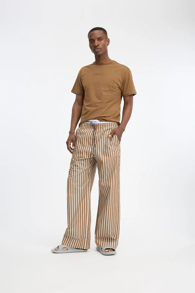 Loungewear bukser - 004 Brown - Image 8