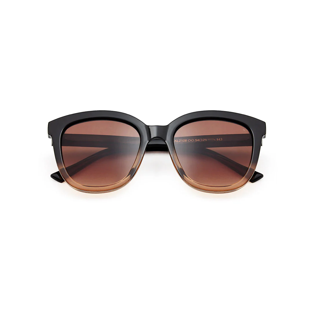 Billy solbrille - Black/Brown Transparent - Image 4