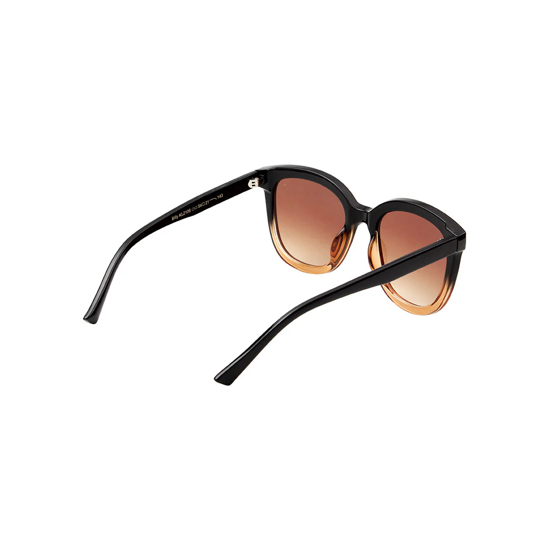 Billy solbrille - Black/Brown Transparent - Image 5