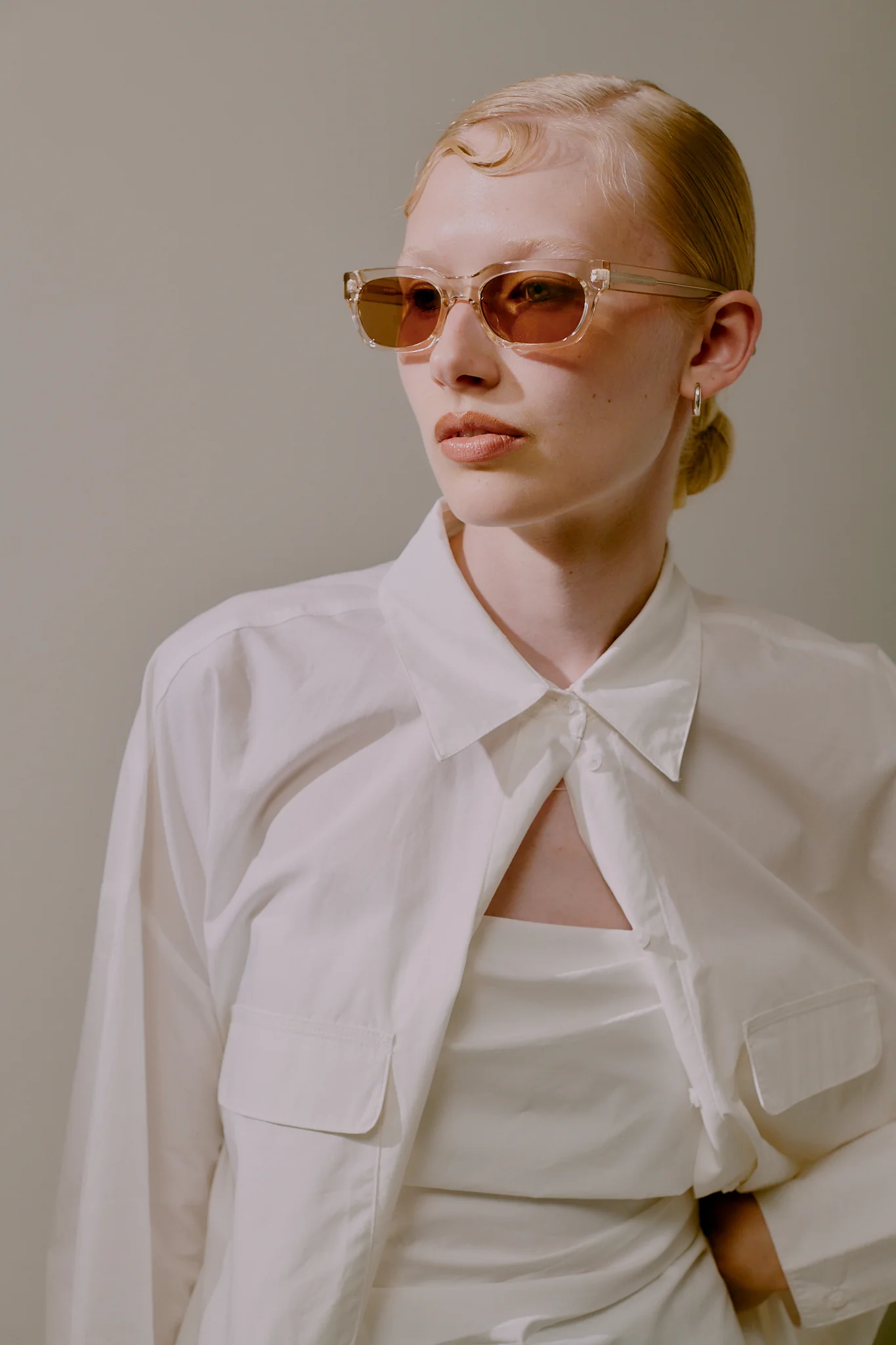 Bror solbrille - Champagne - Image 7