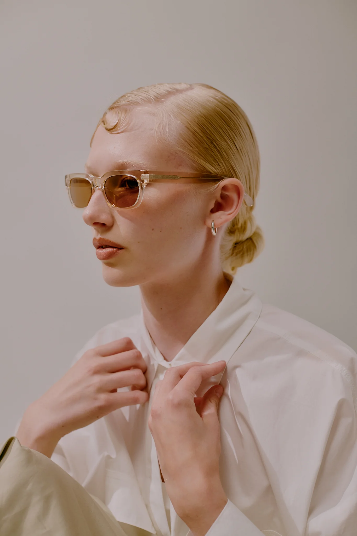 Bror solbrille - Champagne - Image 8