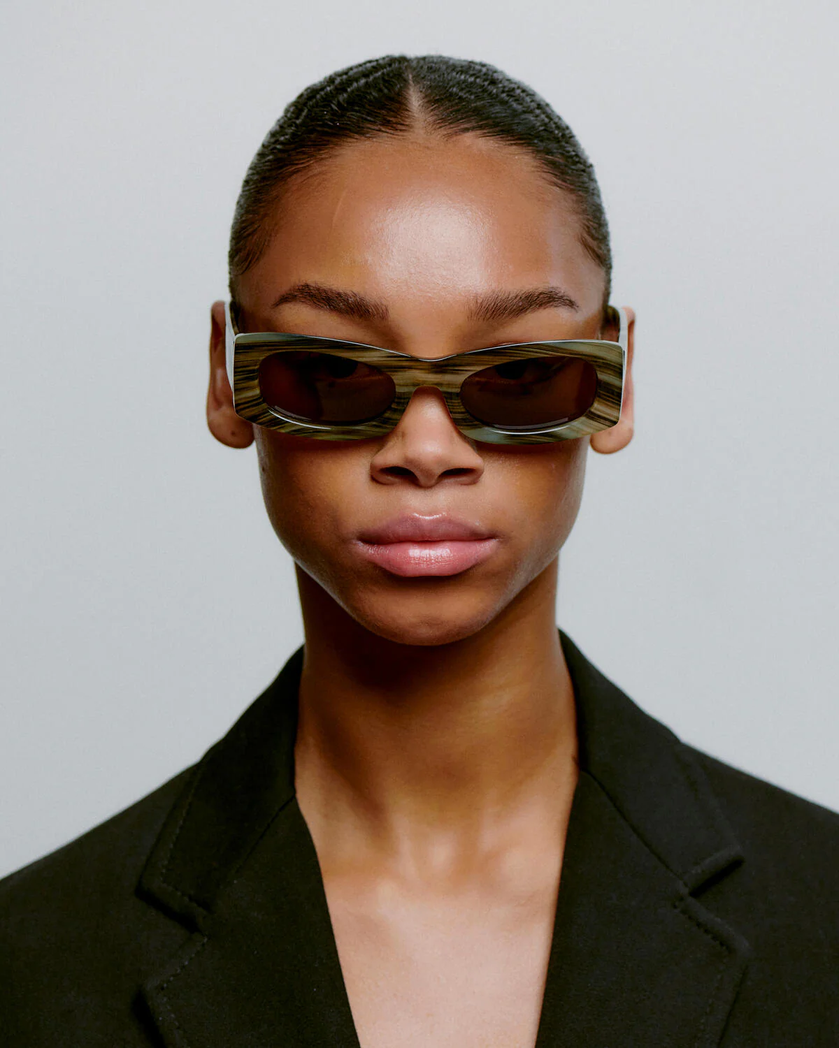 Frida solbrille - Striped Horn - Image 3