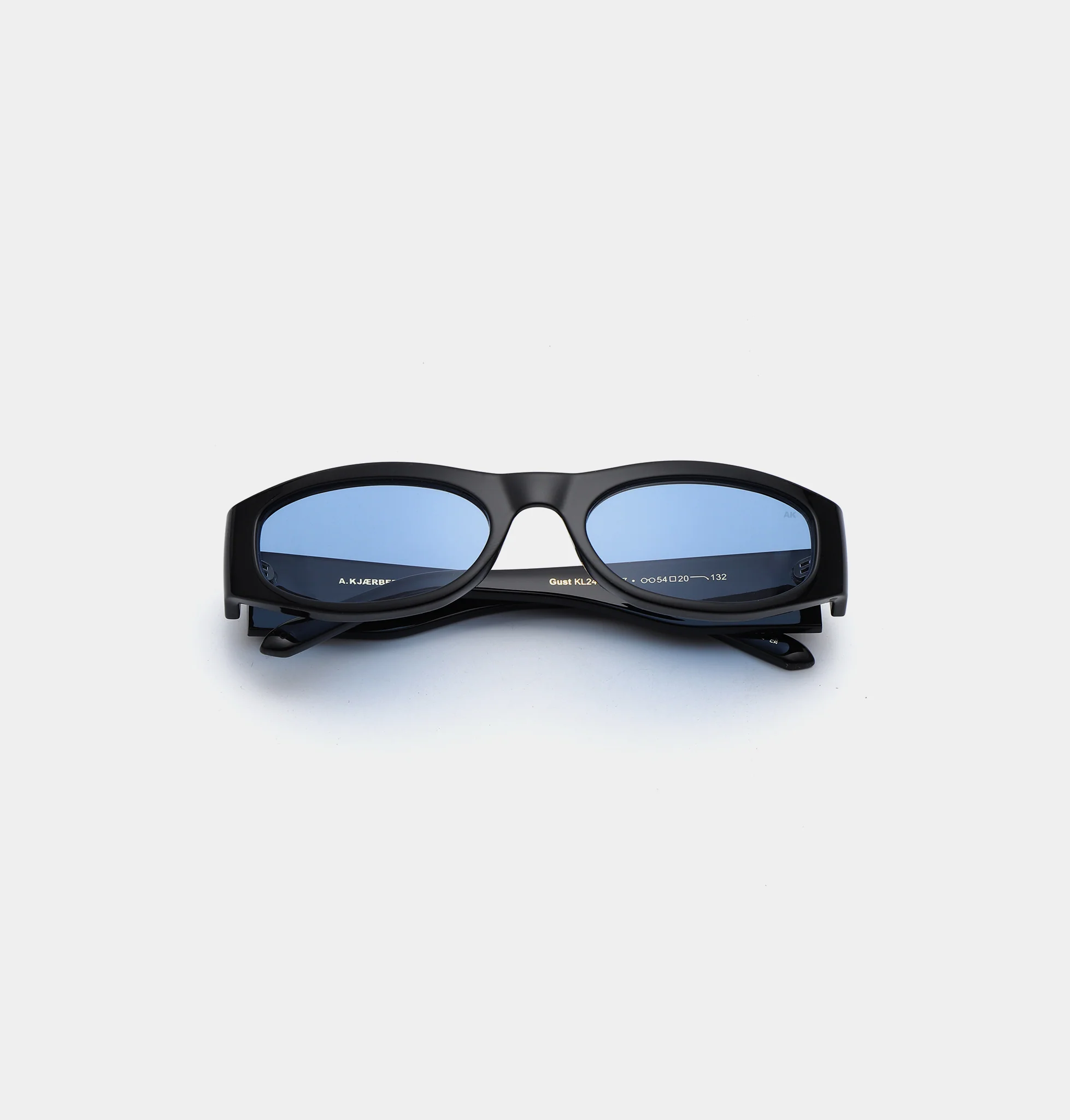 Gust solbrille - sort/blå - Image 4