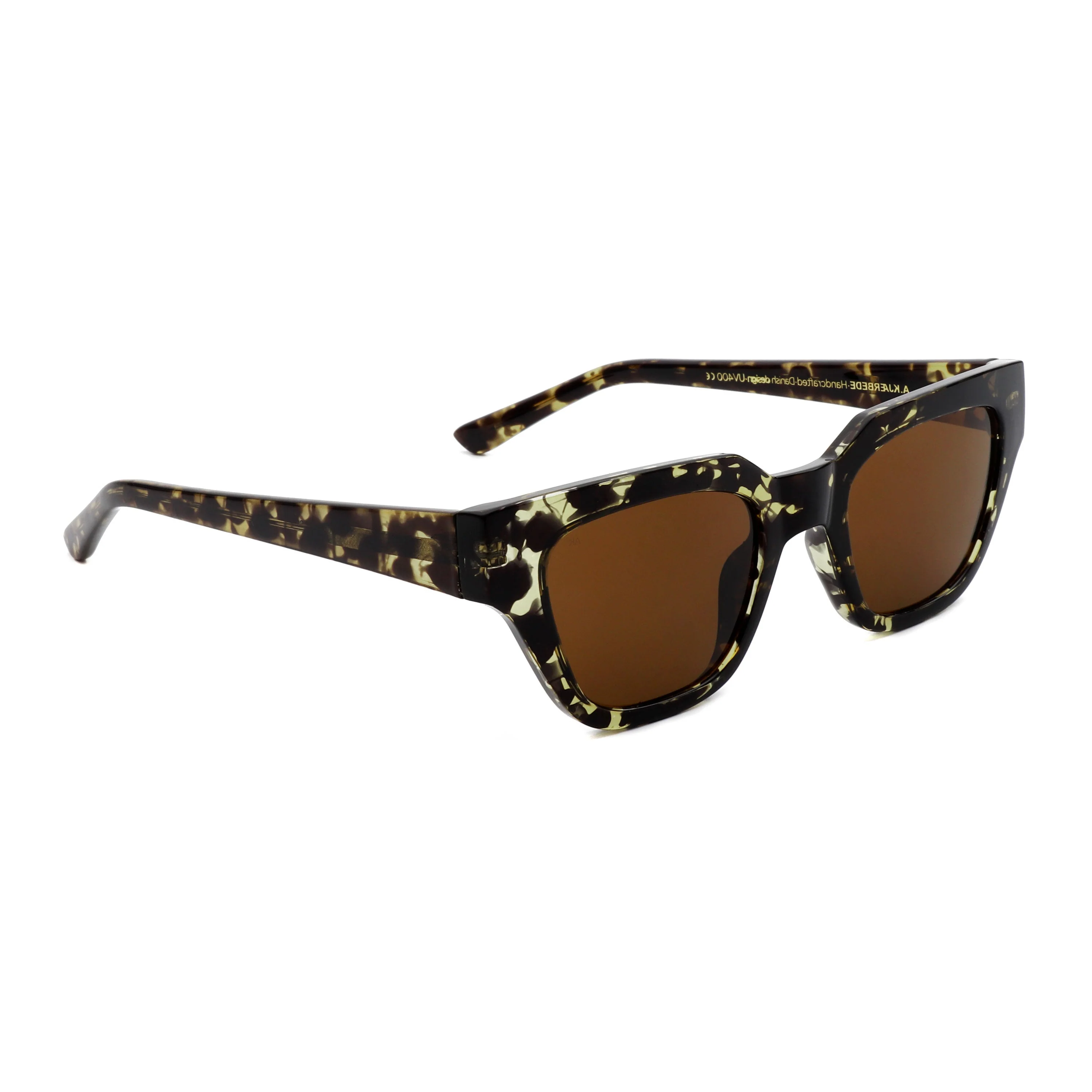 Kaws solbrille - Black / Yellow Tortoise - Image 4