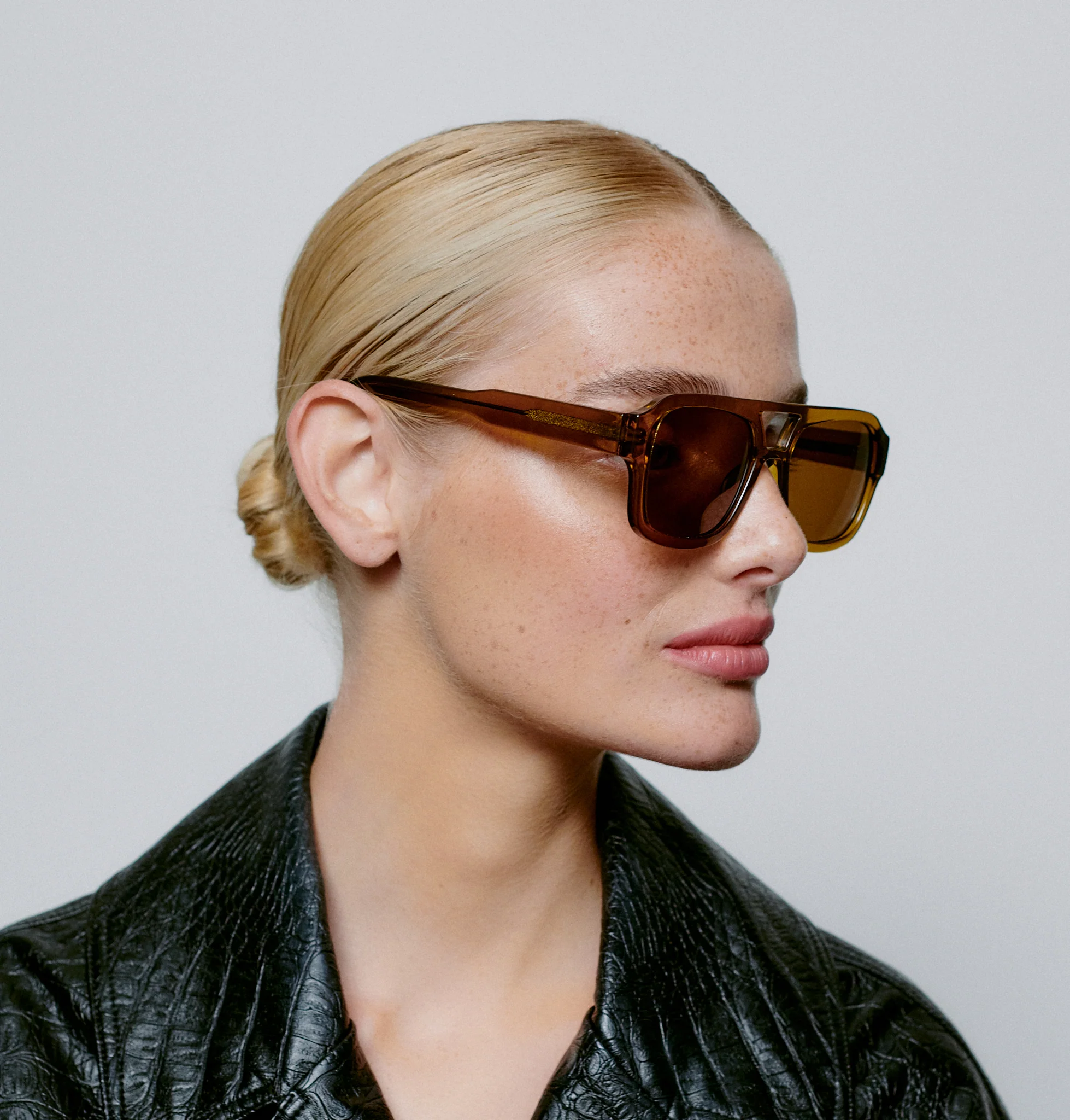 Kaya solbrille - Smoke Transparent - Image 6