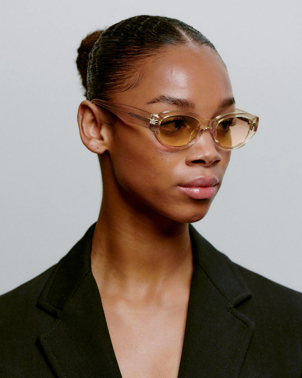 Winnie solbrille - Ecru Transparent - Image 6