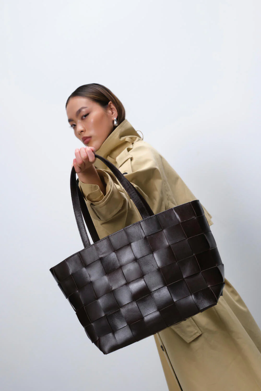 Limona Meike shopper - Dark Brown