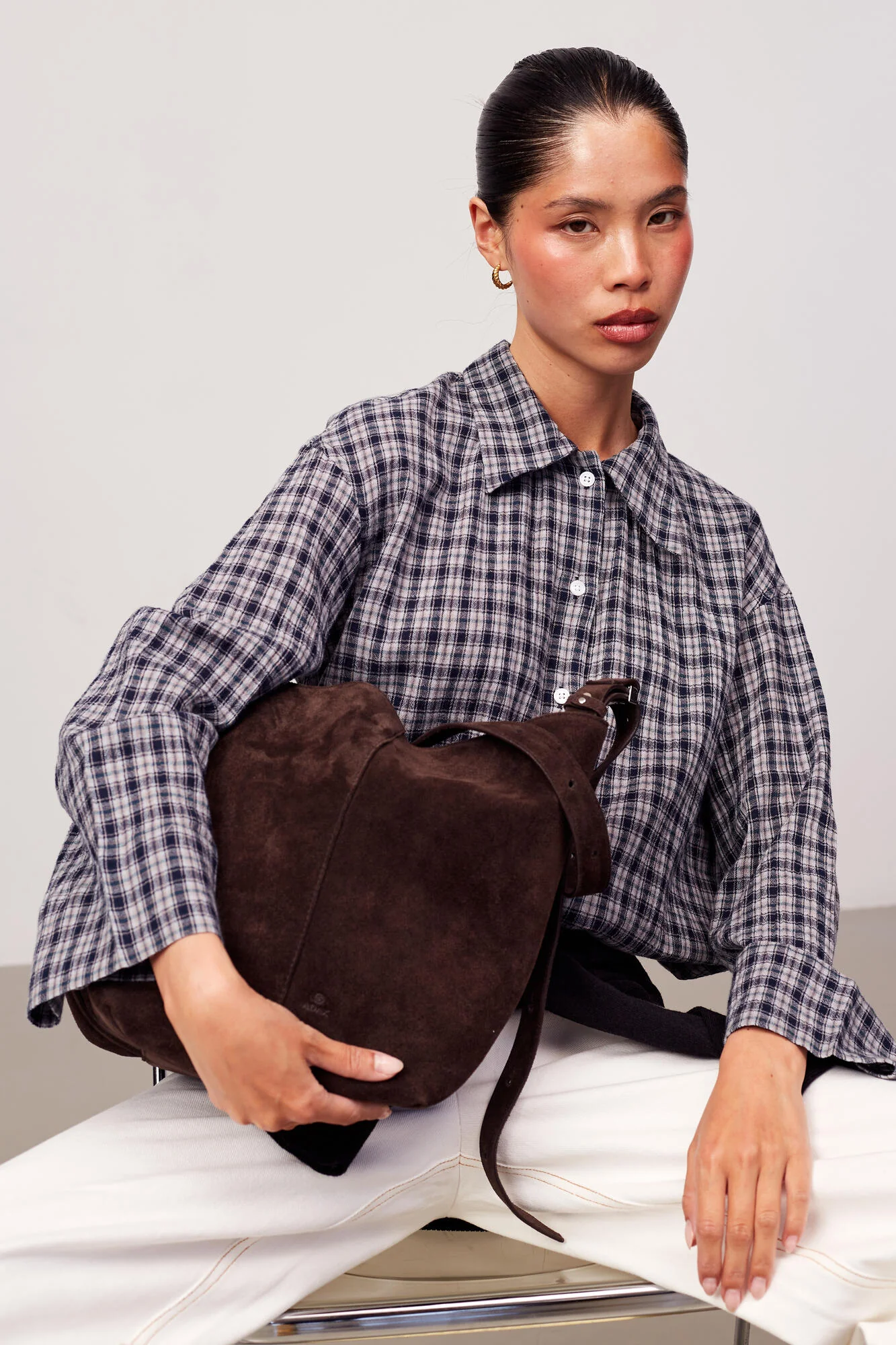 Rozzano Taylor skuldertaske - Dark Brown - Image 3
