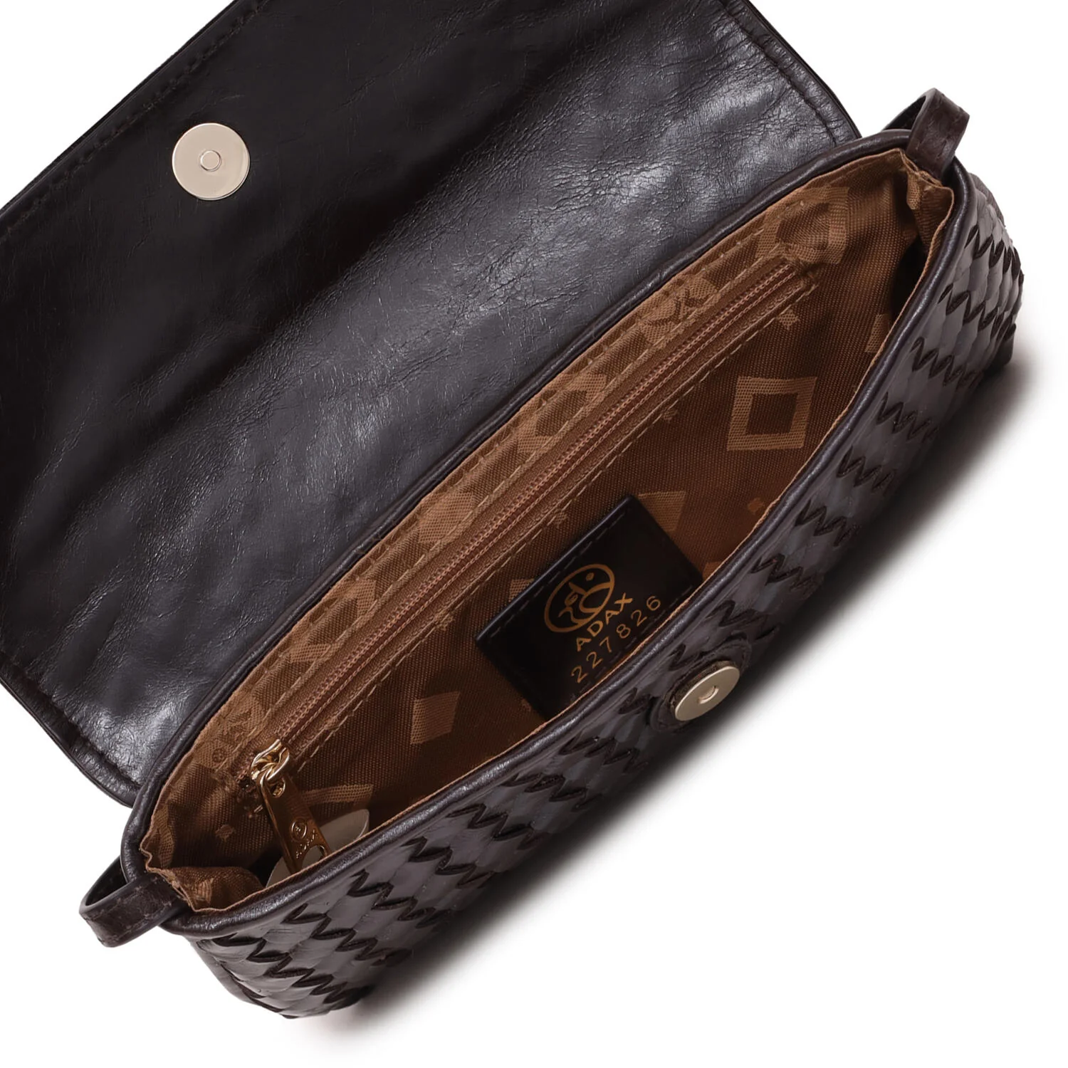 Salerno Monroe skuldertaske - Dark Brown - Image 7