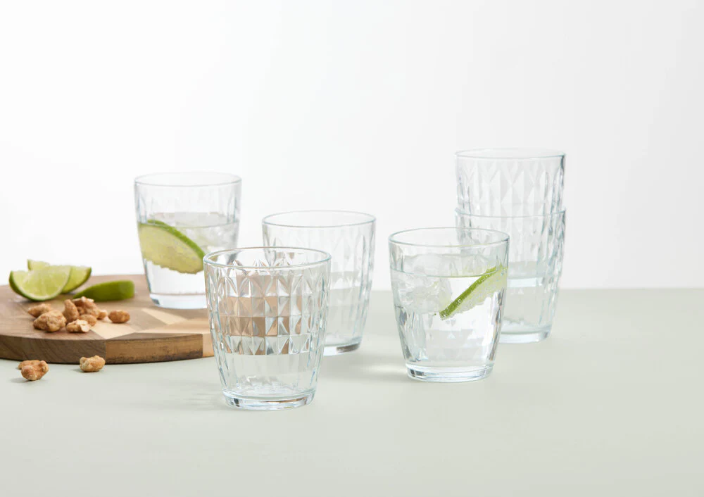 Mosaik drikkeglas, 34 cl - 6 stk. - Image 2