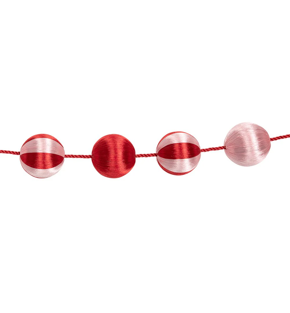 Candy Cane Corded Guirlande - Multicolor