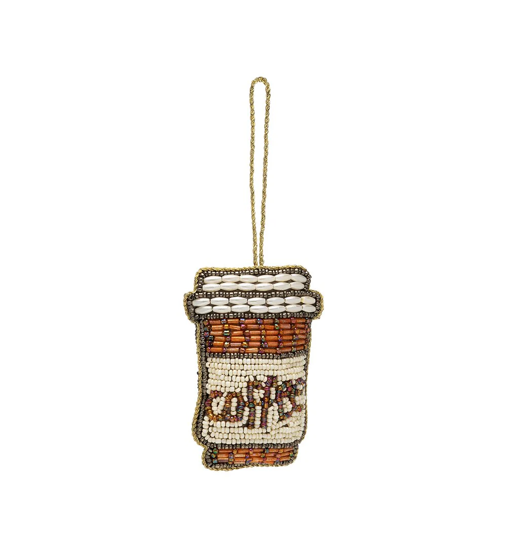 Coffee juleophæng - H10 cm.