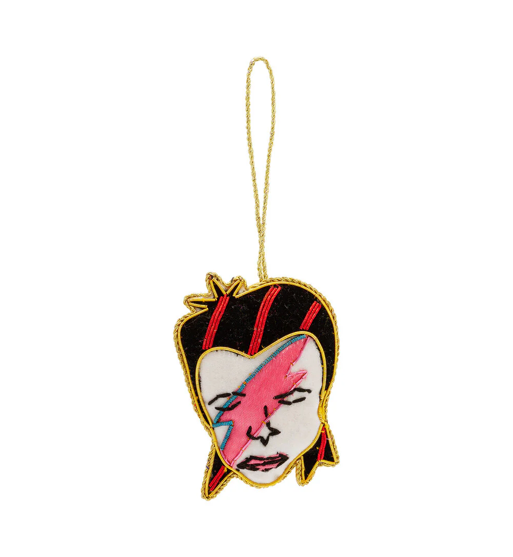 David Bowie juleophæng - Multicolor
