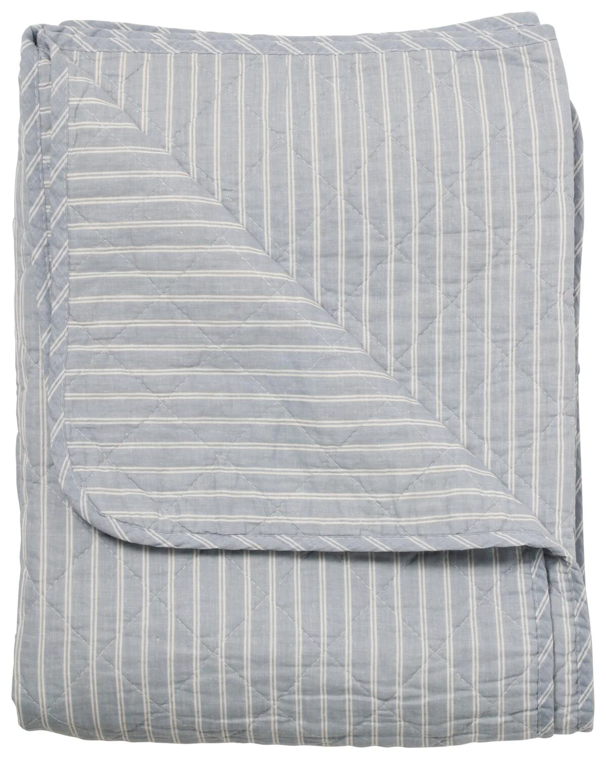 Quilt Ethnic, blå - 140x180 cm