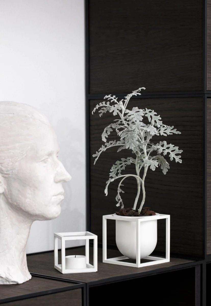 Kubus flowerpot 23 - Hvid - Image 3