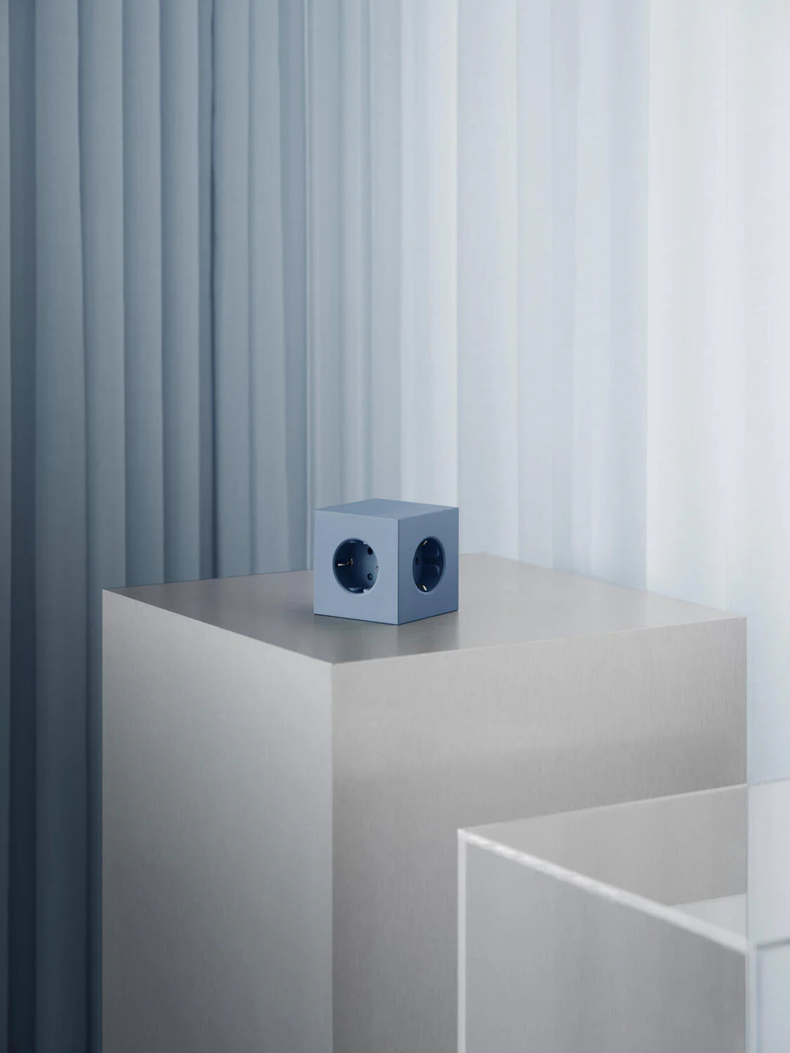 Square 1, USB-C & magnetisk stikdåse - Shark Blue - Image 6