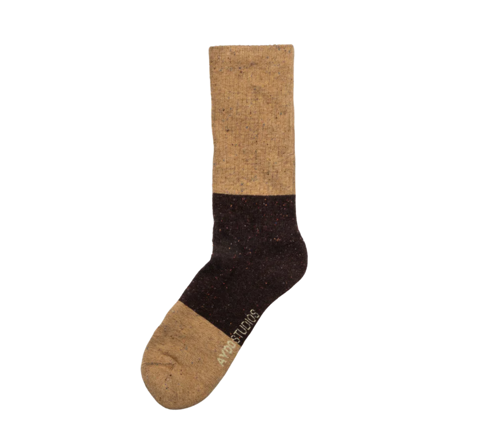 Tennis strømper - Dusty Tobacco/Dark Brown