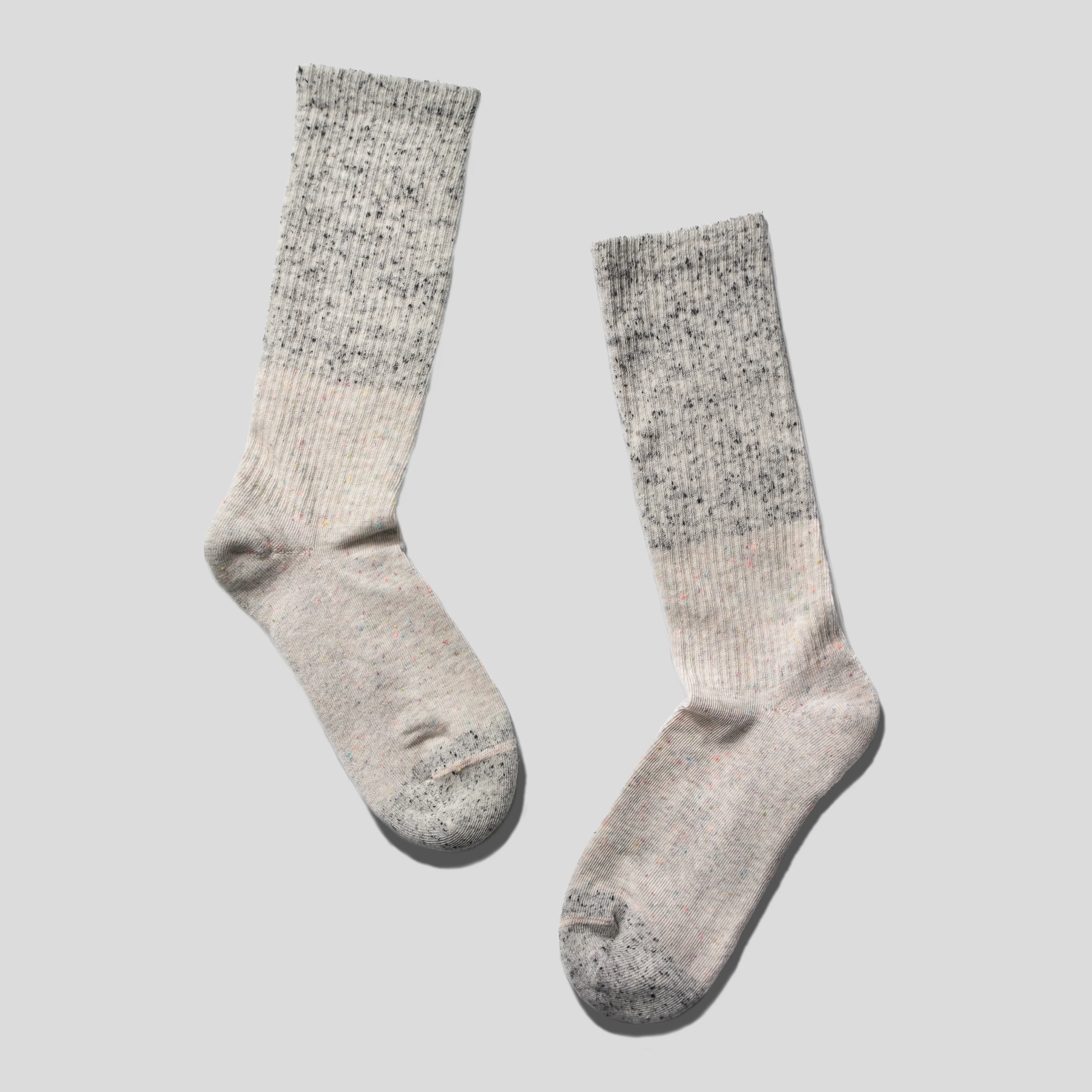 Tennis strømper - Grey Melange/Dirty Cream - Image 4