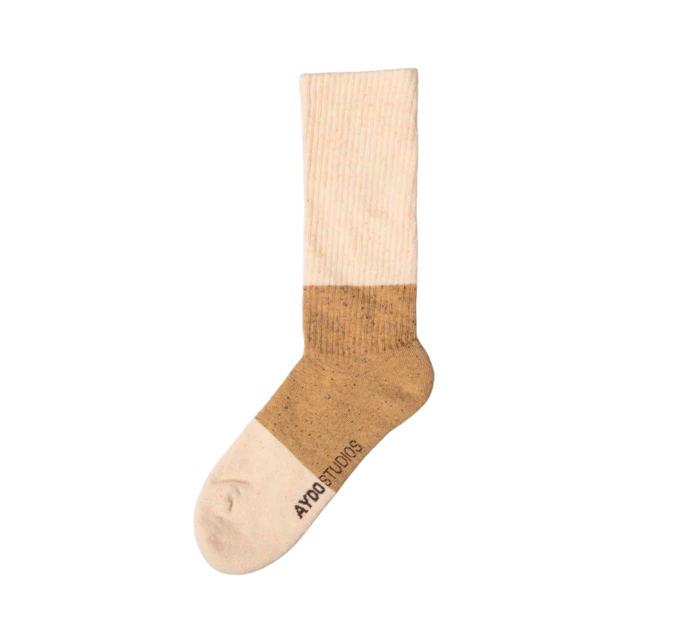 Tennis strømper - Pink Freckled Ivory/Dusty Tobacco