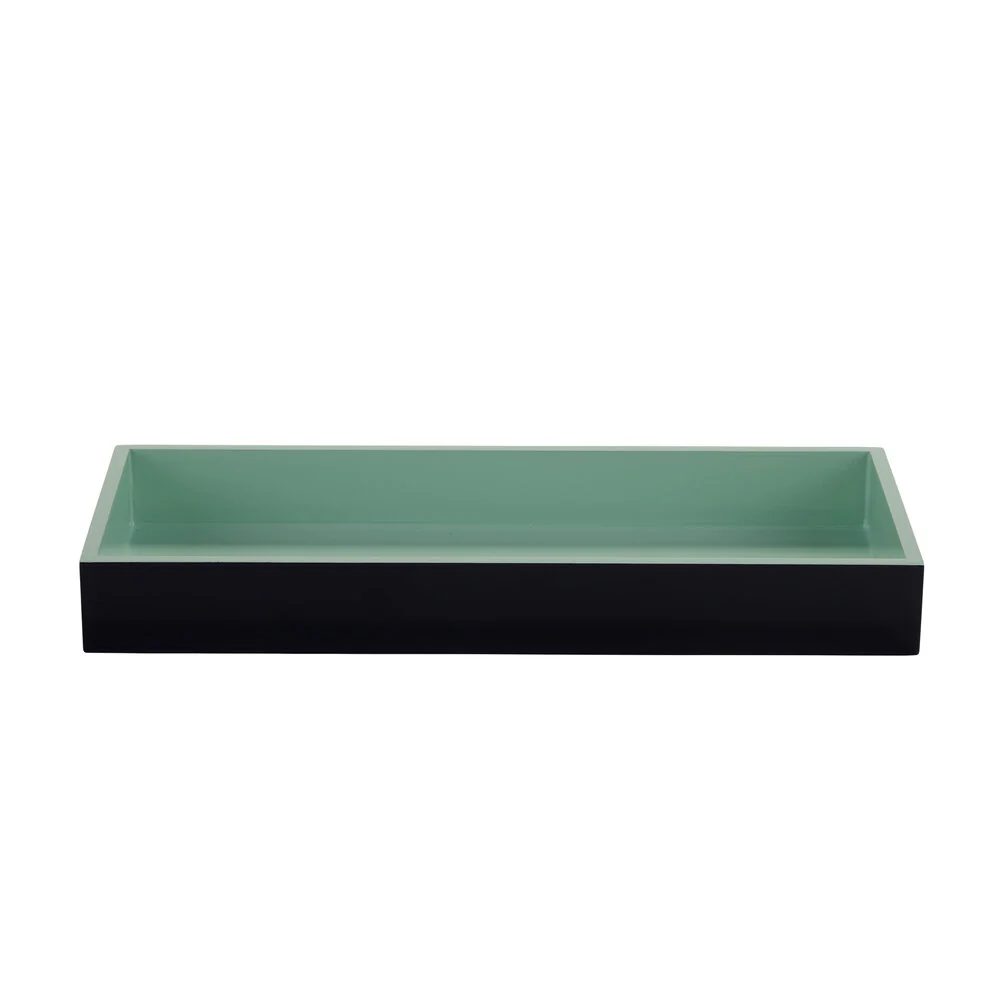 Bakke, mint /lilla - 30x12 cm