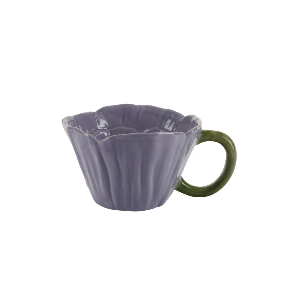 Blomster krus, Lilla - H6,5 cm - Image 2