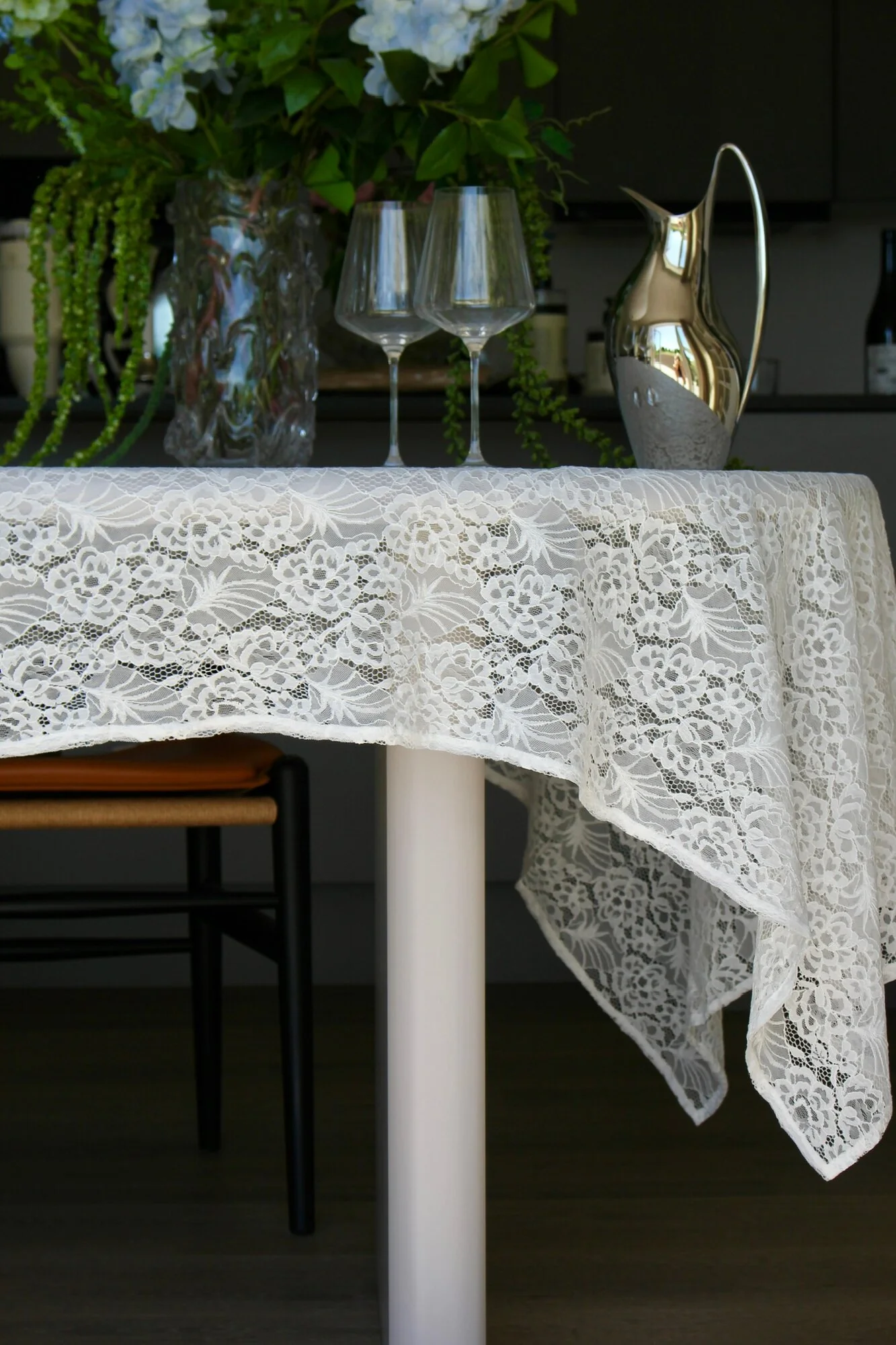 Blondedug, hvid - 134x270 cm - Image 10