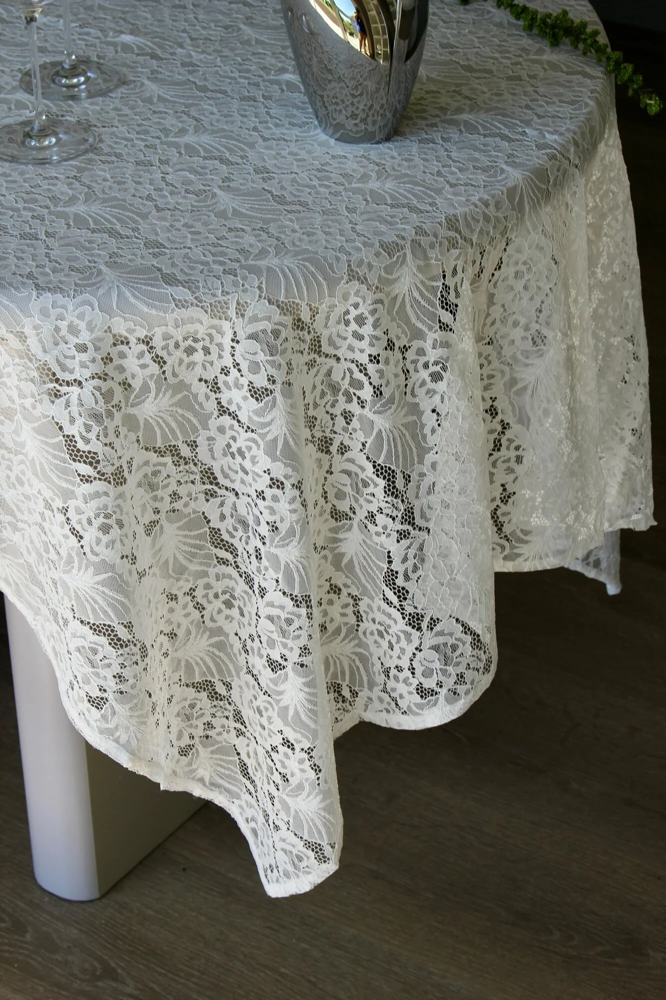 Blondedug, hvid - 134x270 cm - Image 3
