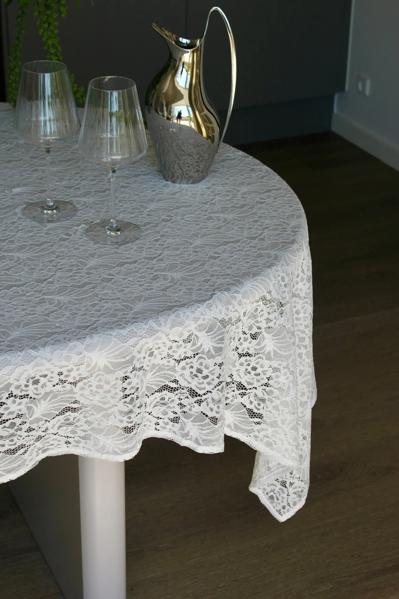 Blondedug, hvid - 134x270 cm - Image 5
