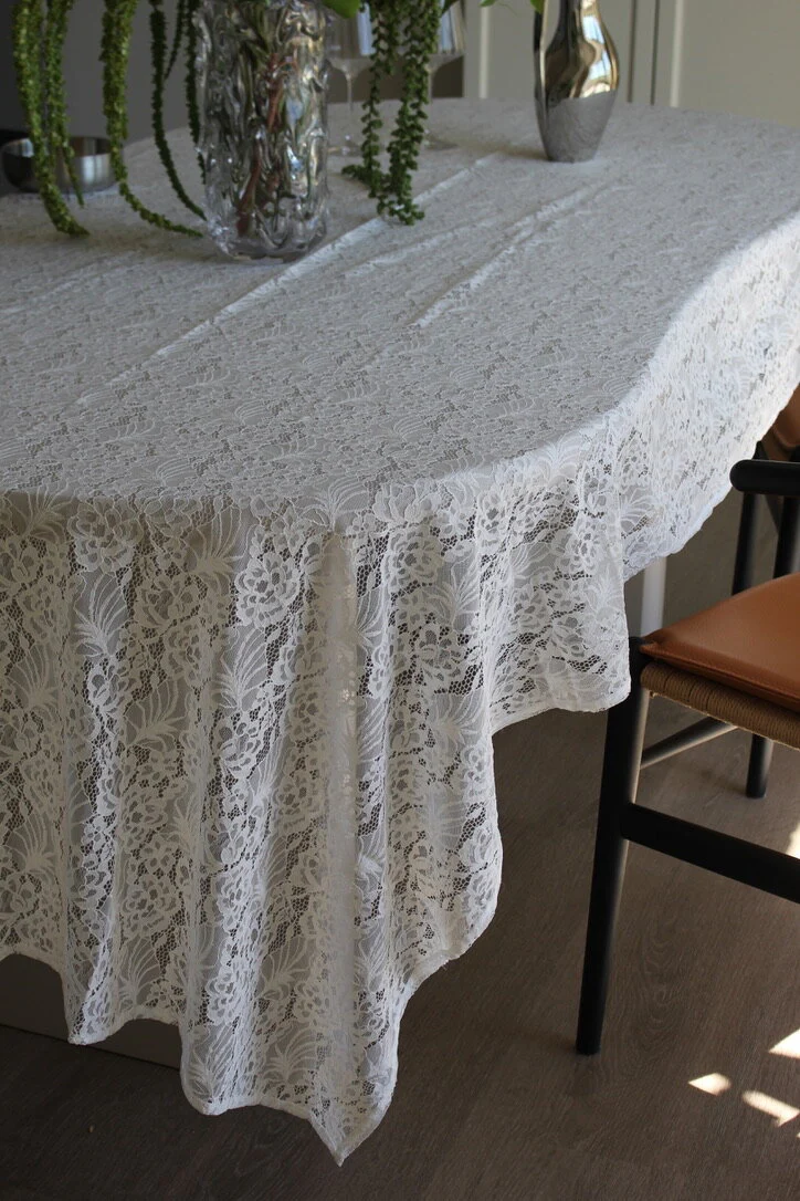 Blondedug, hvid - 134x270 cm - Image 6