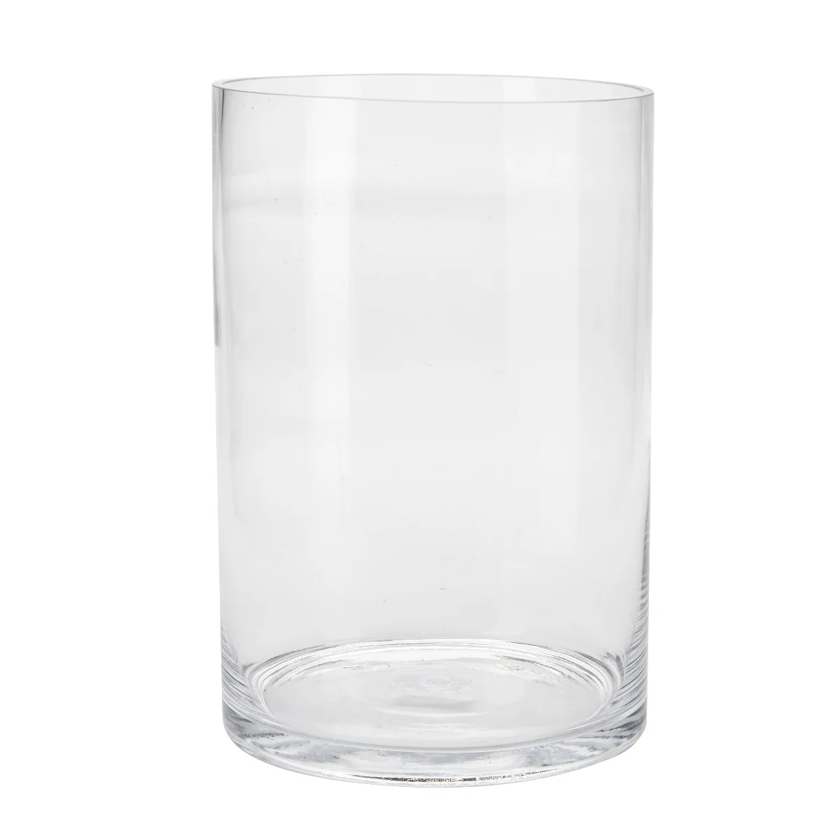 Cylinder glasvase, medium - H: 30 cm.