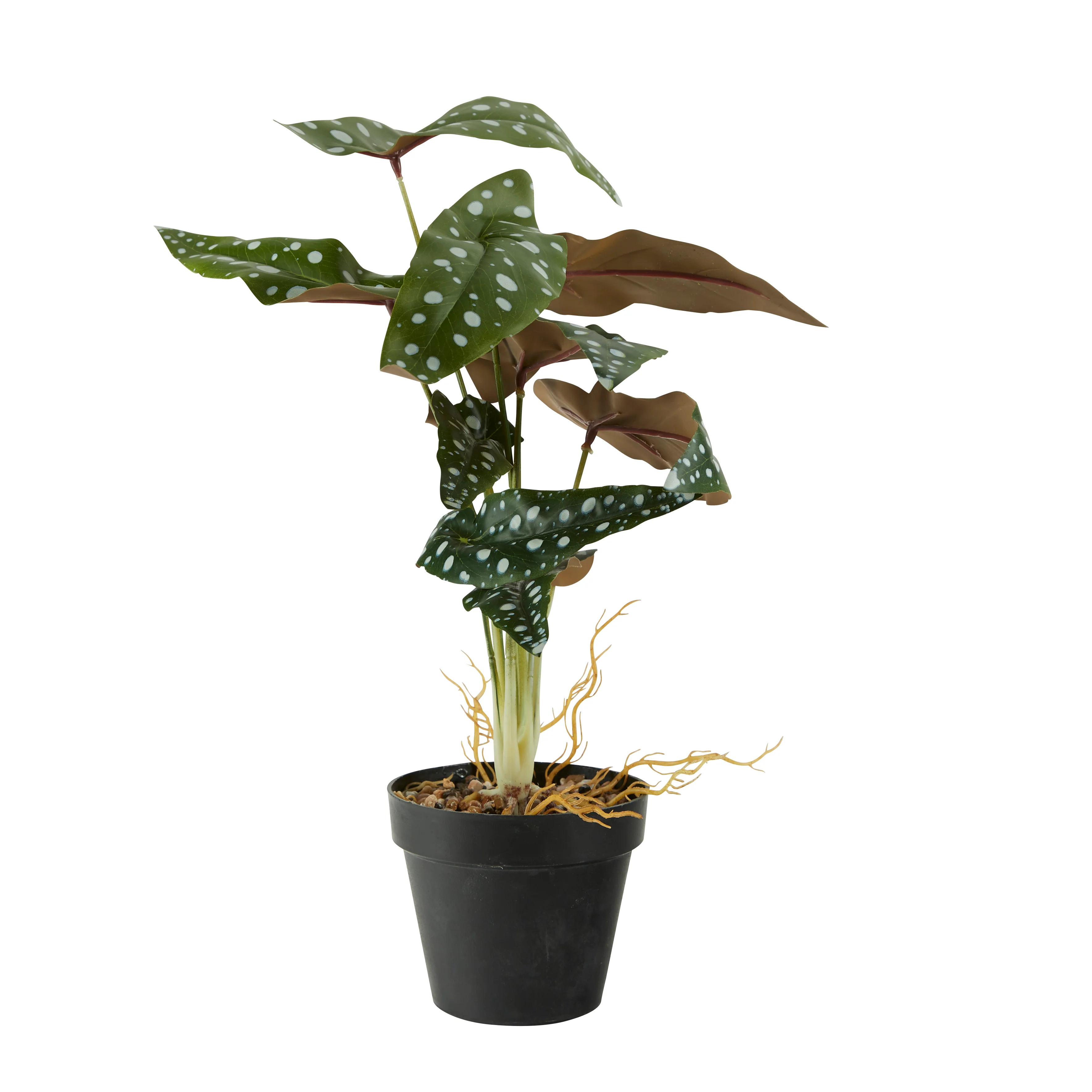 Dotted begonia kunstig plante