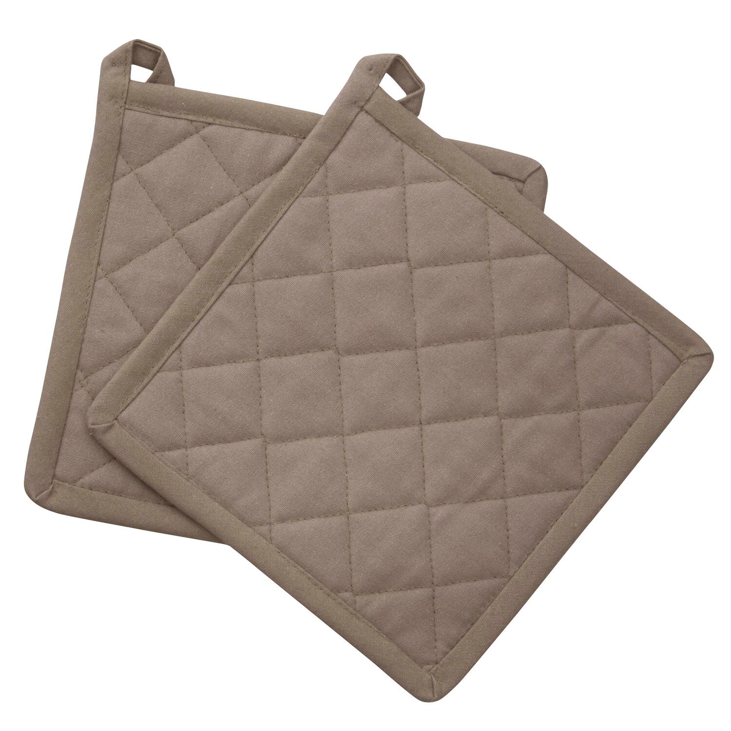 Grydelapper, bark - 2 stk