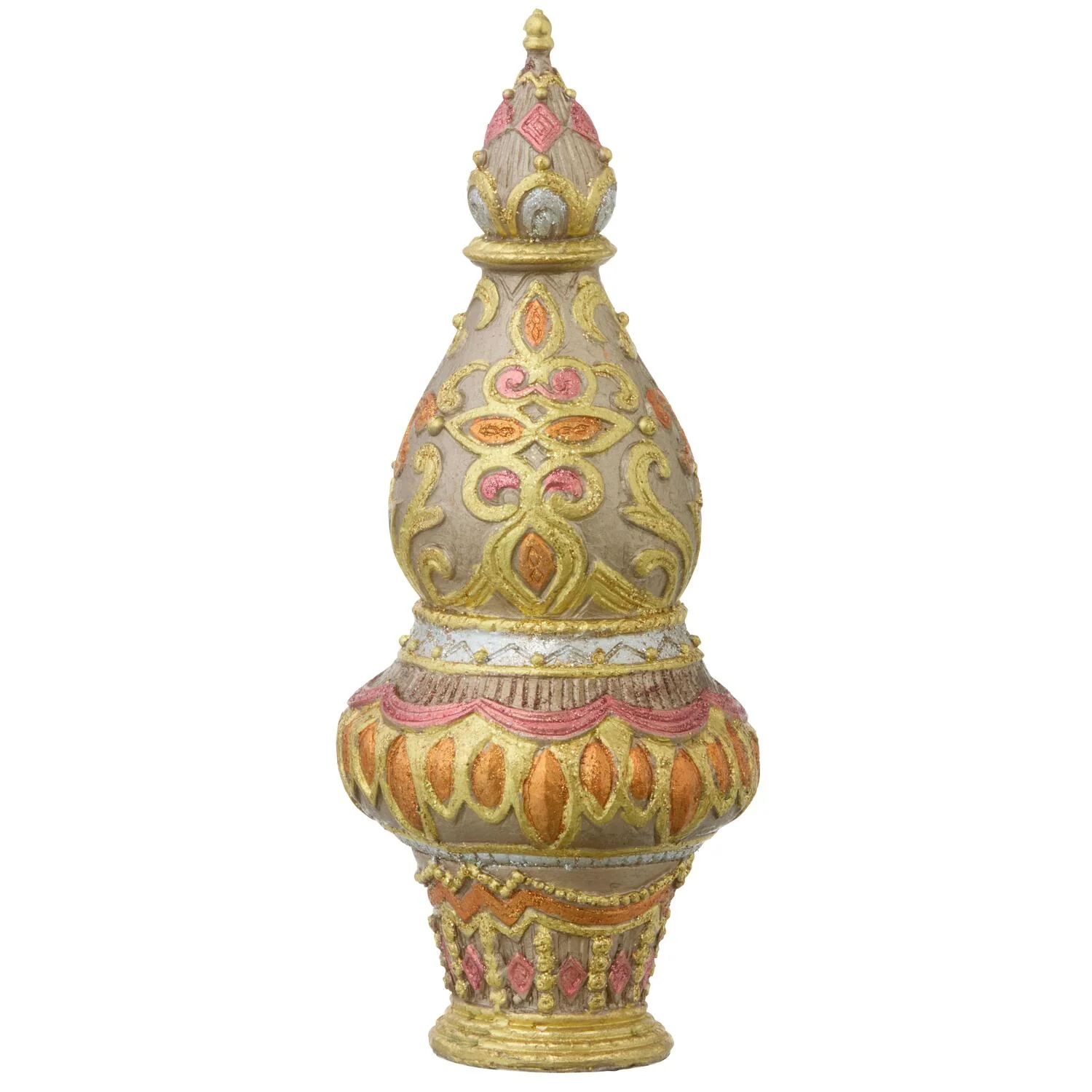 Juletræ, guldfarvet - H23 cm