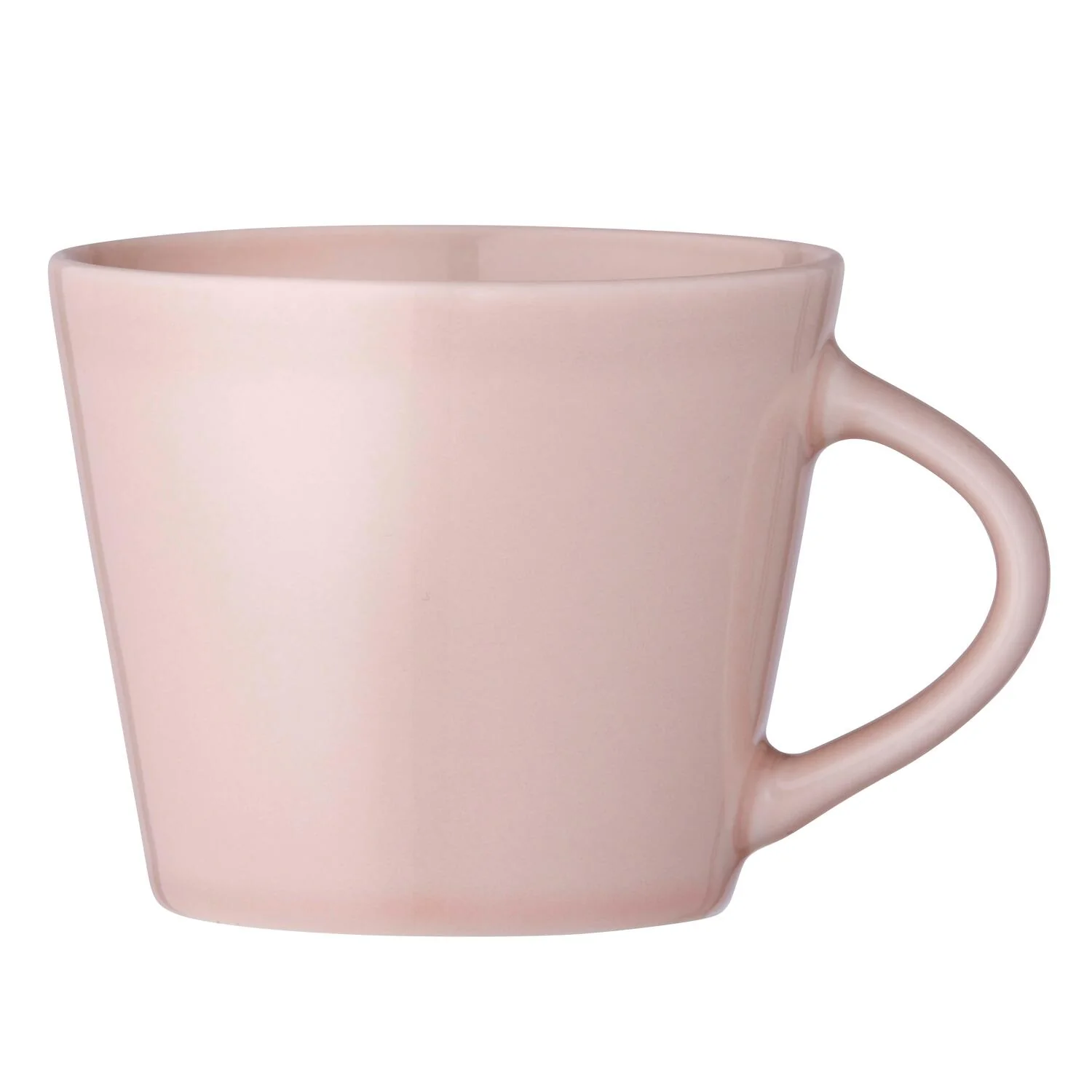 Krus med hank, rosa - 260 ml.
