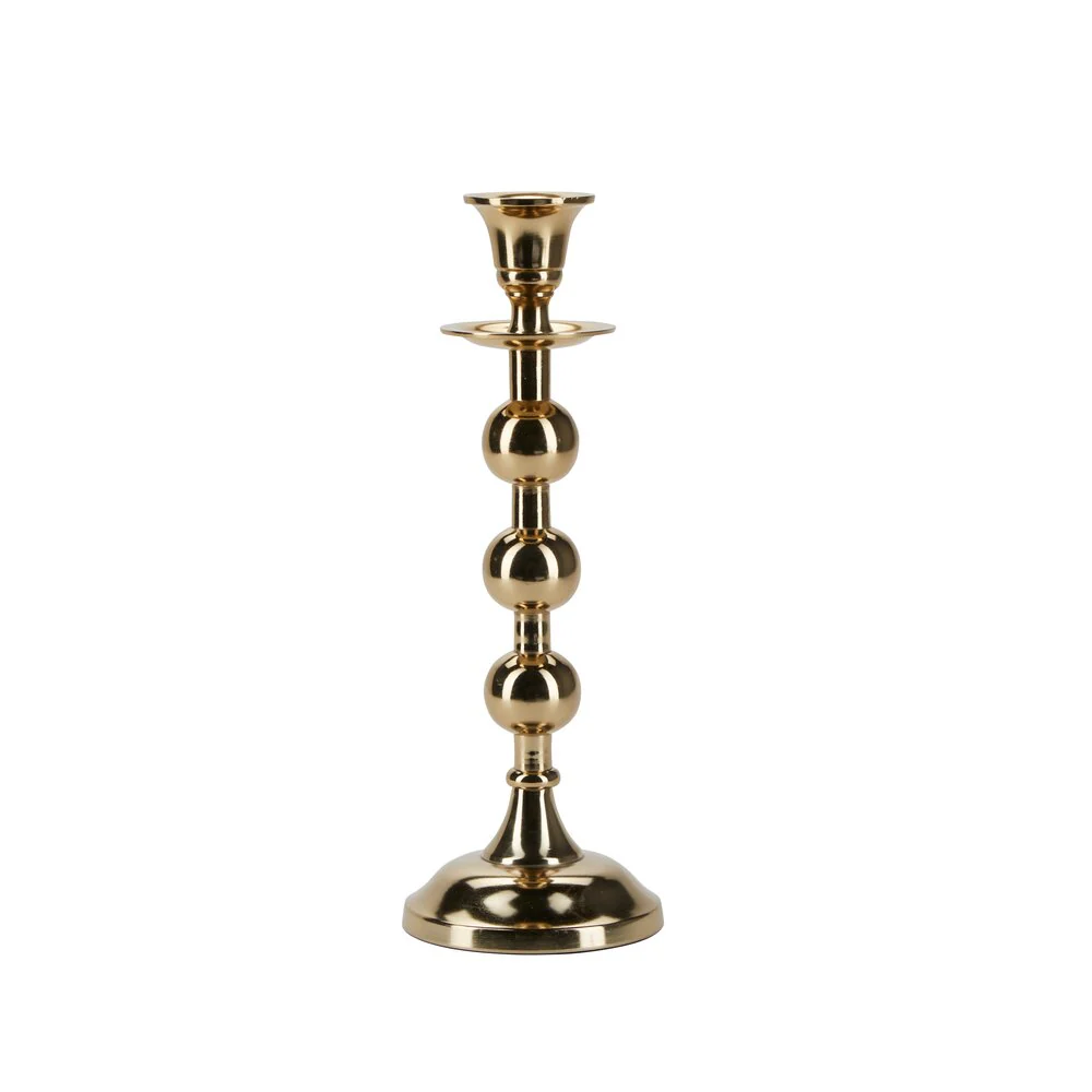 Lysestage, Brass - H26 cm.