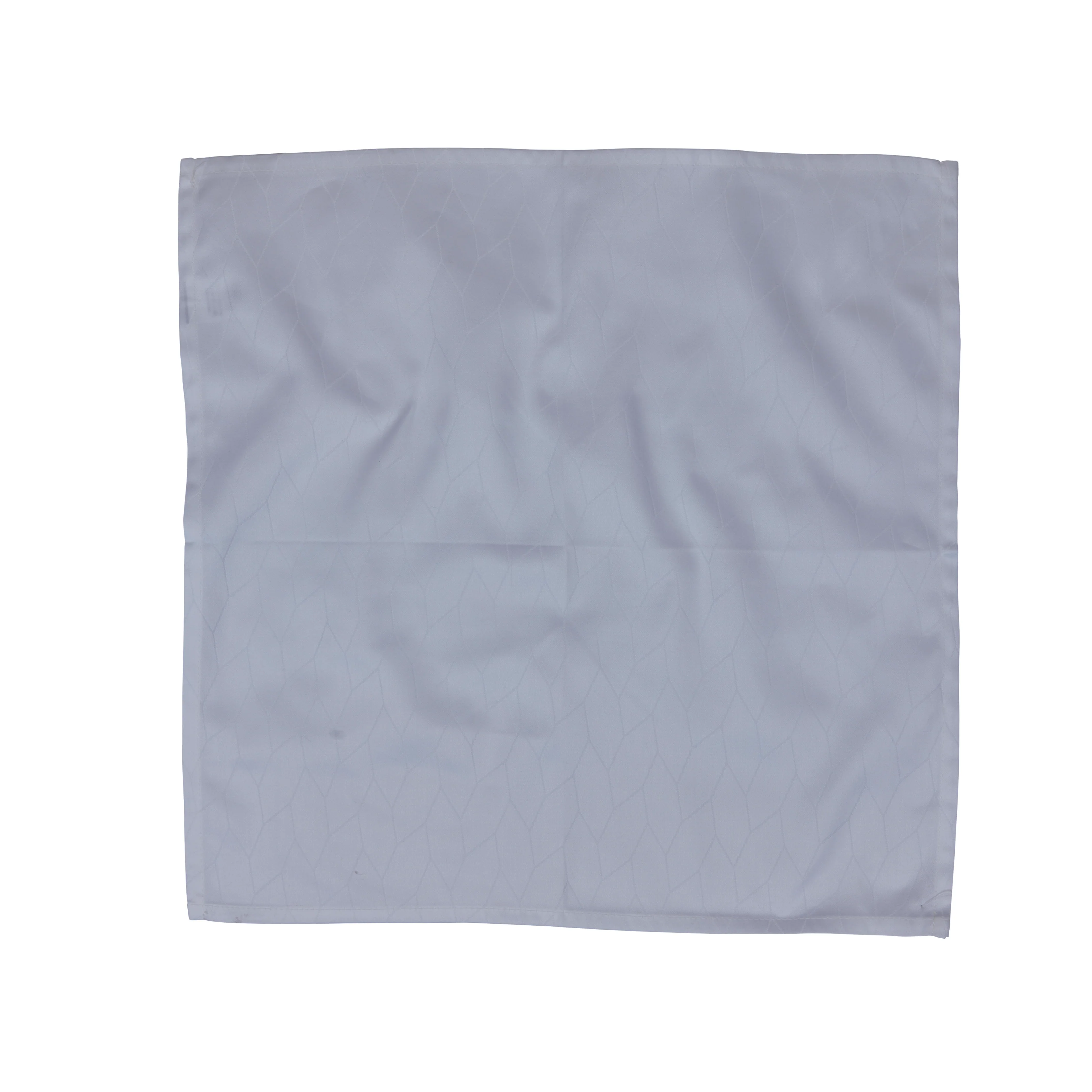 Saffron serviet, Bright White - 45 x 45 cm.