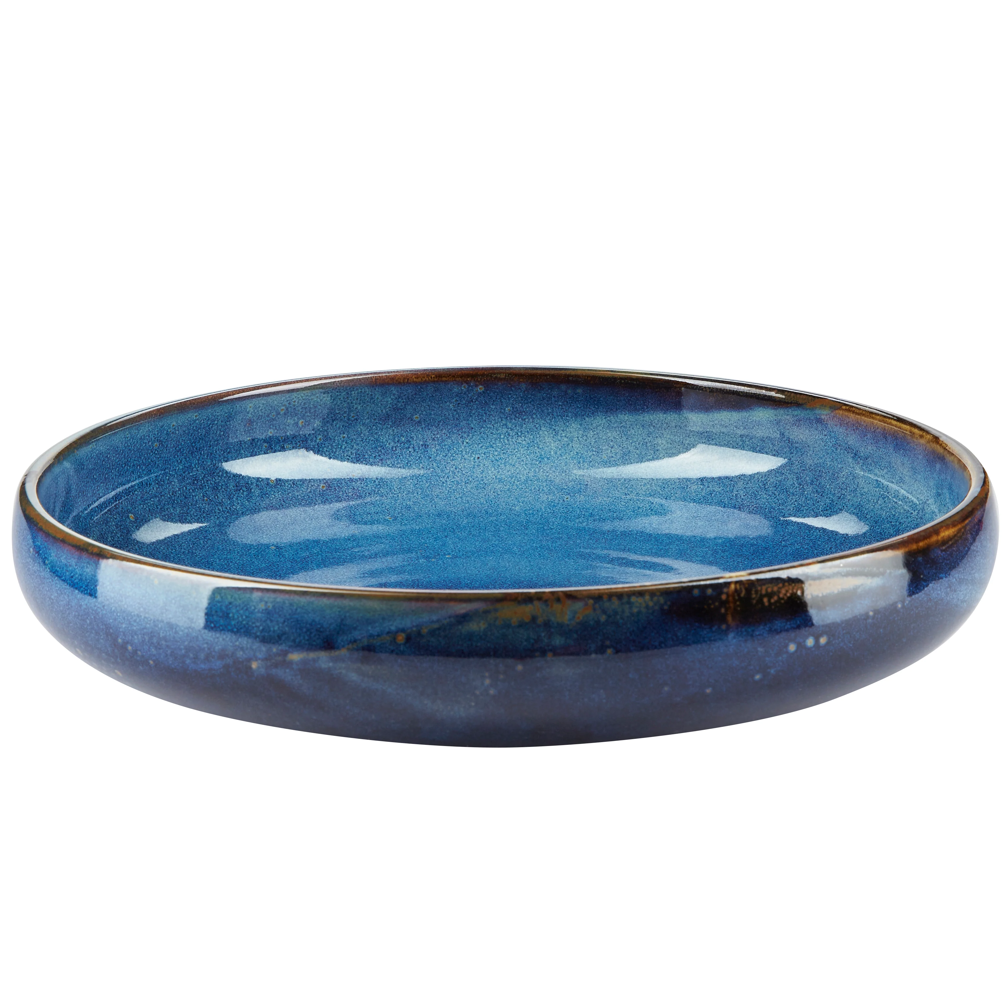 Space dyb tallerken, Aqua Blue - Ø29,5 cm.