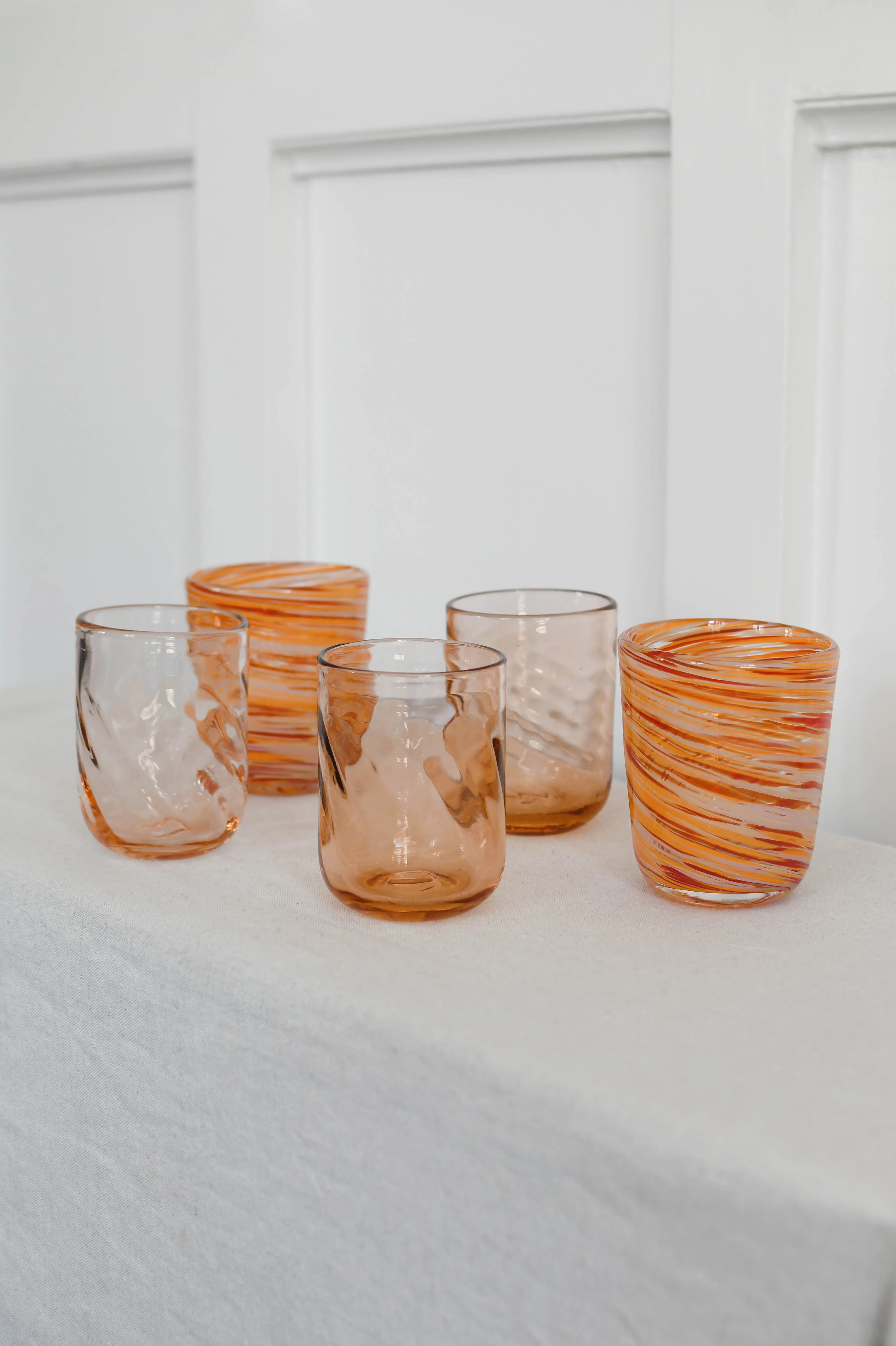 Twist vandglas - Rose - Image 2