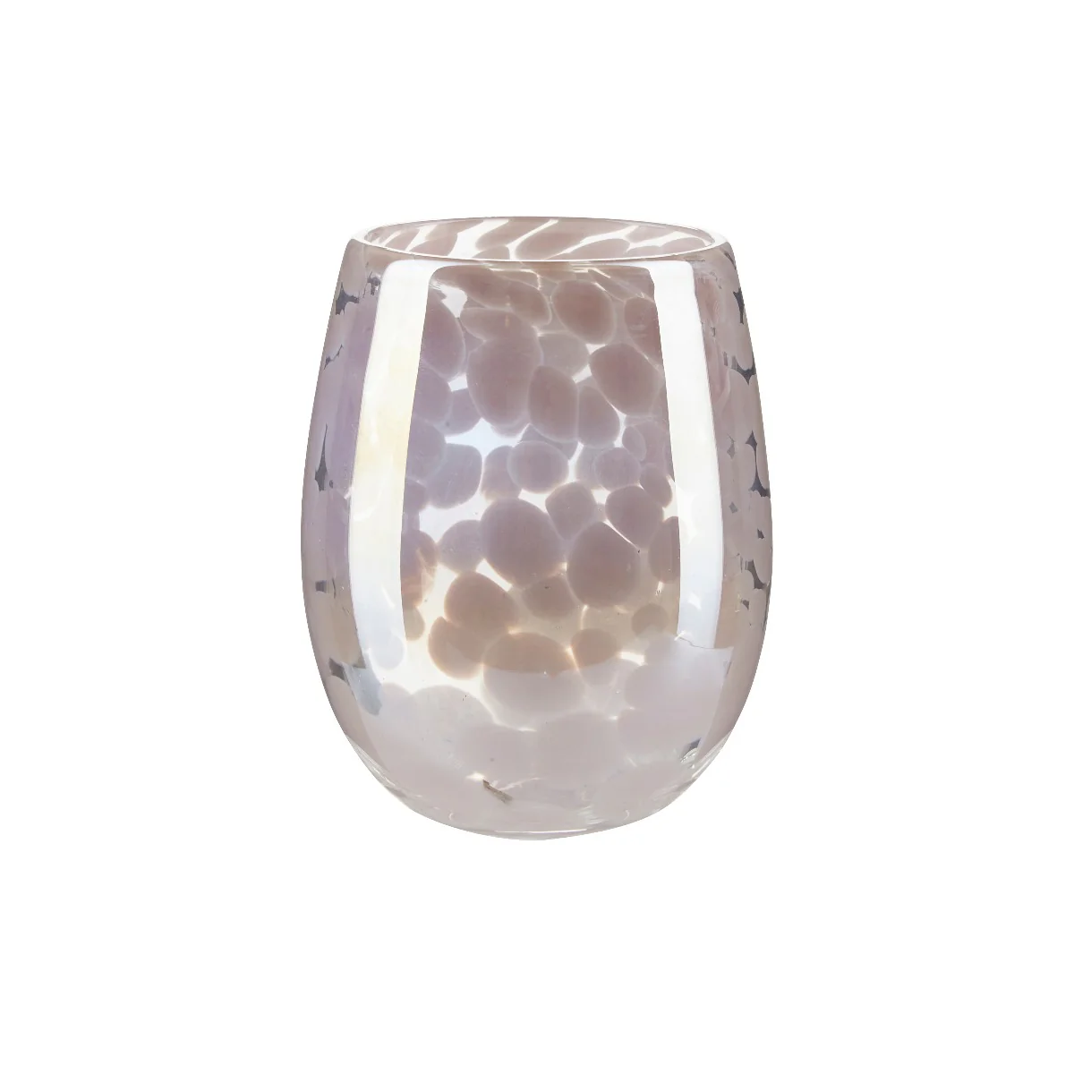 Vandglas - Dots Soft Rose