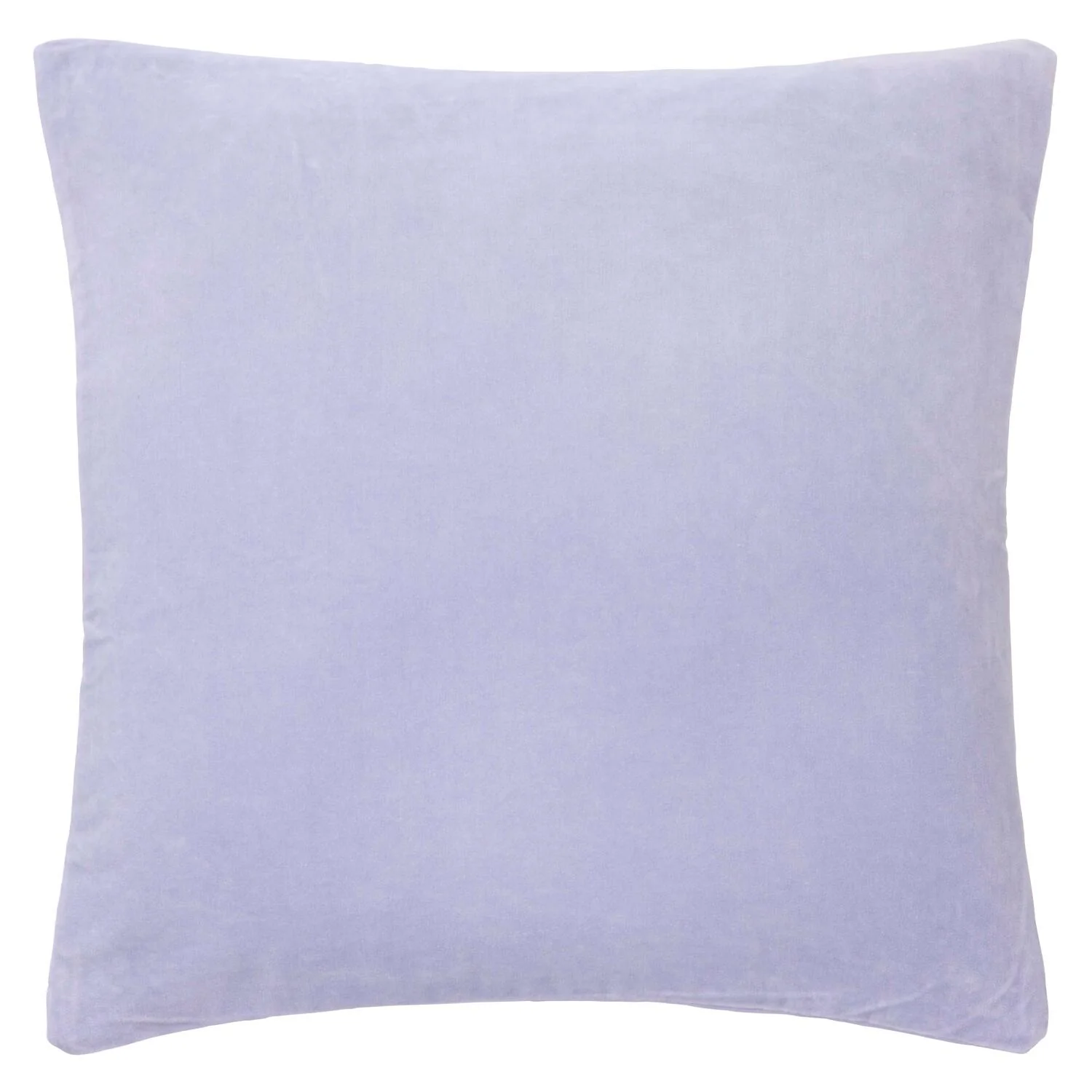 Velour pude, lyse lilla- 50x50cm