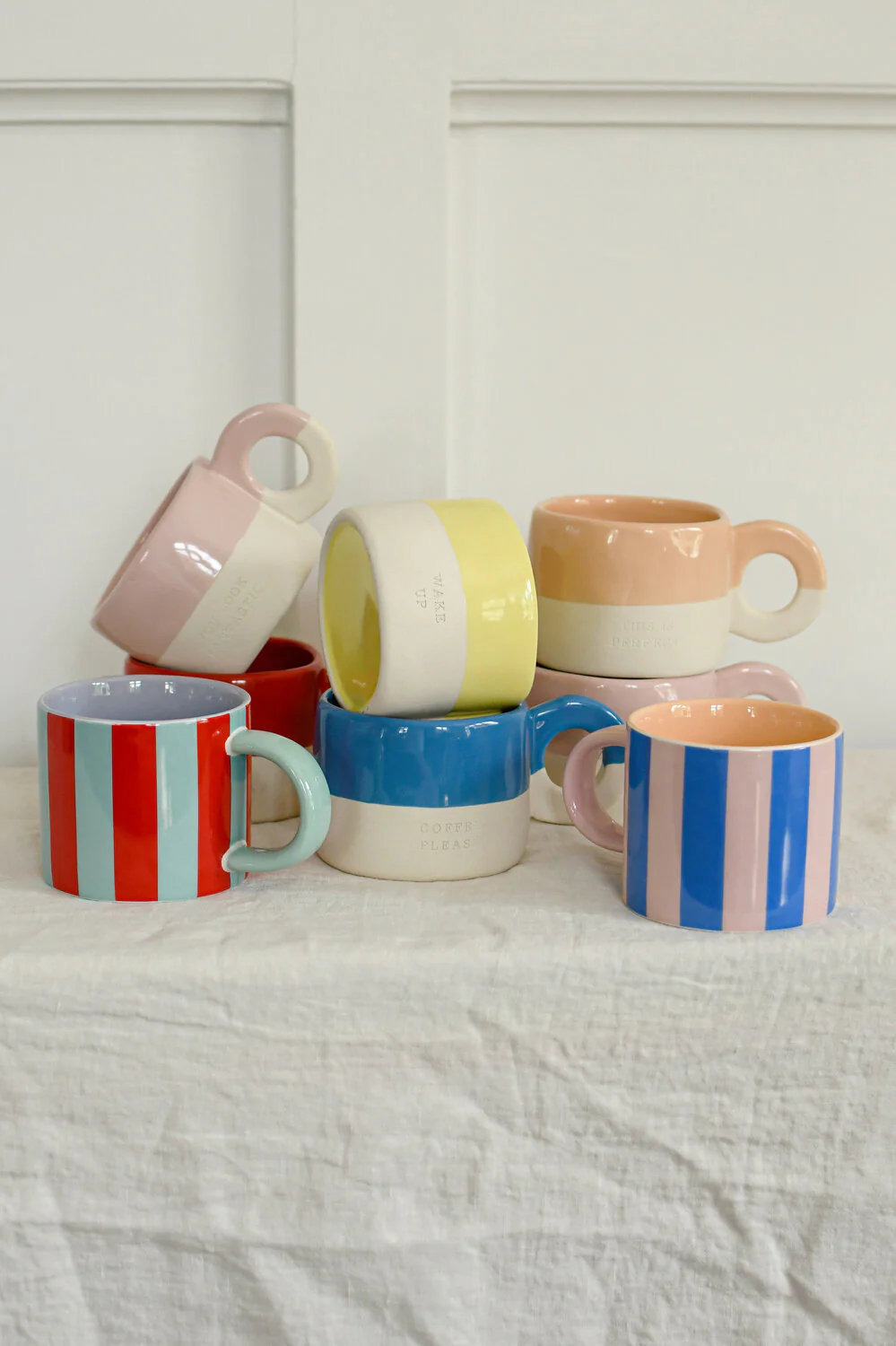 Wake up krus, gul - 300ml - Image 2
