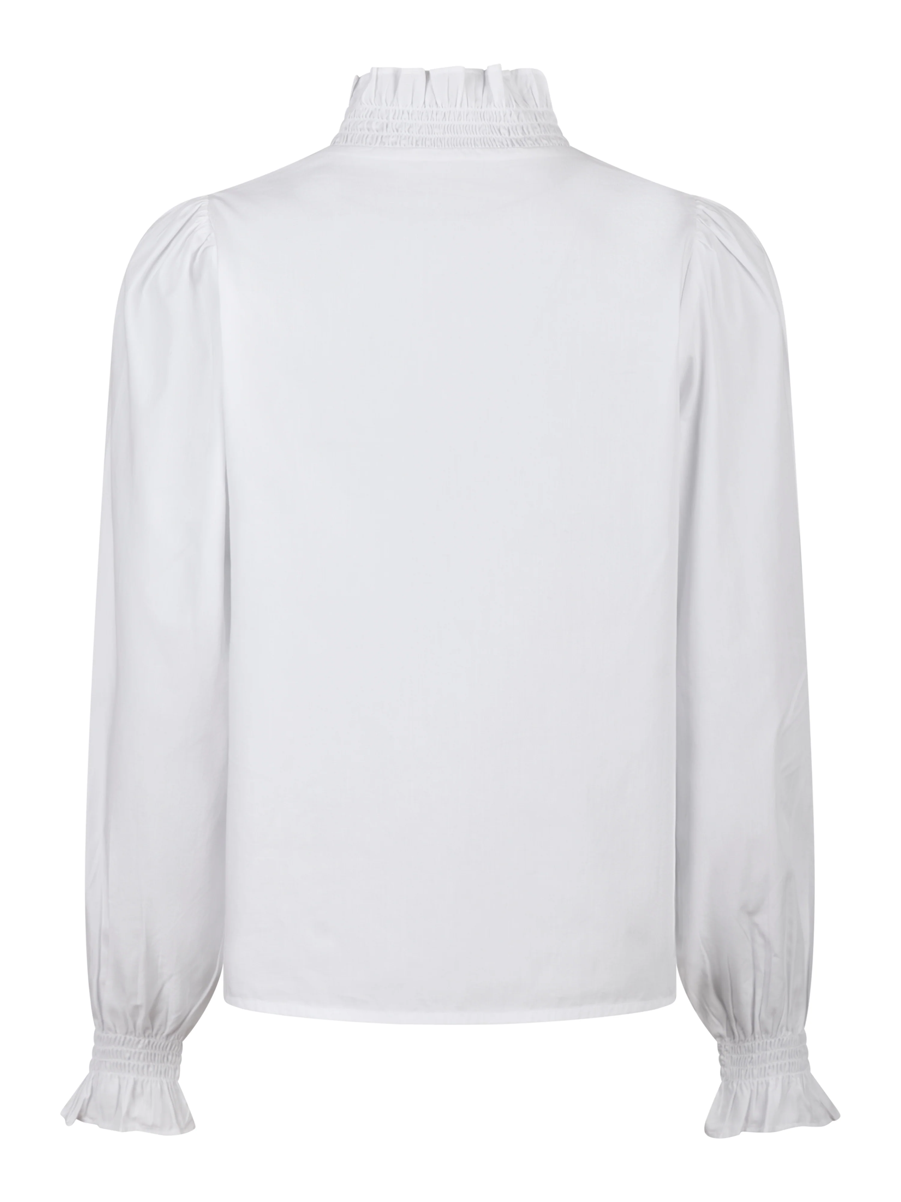 Blair Solid Poplin skjorte - hvid - Image 2