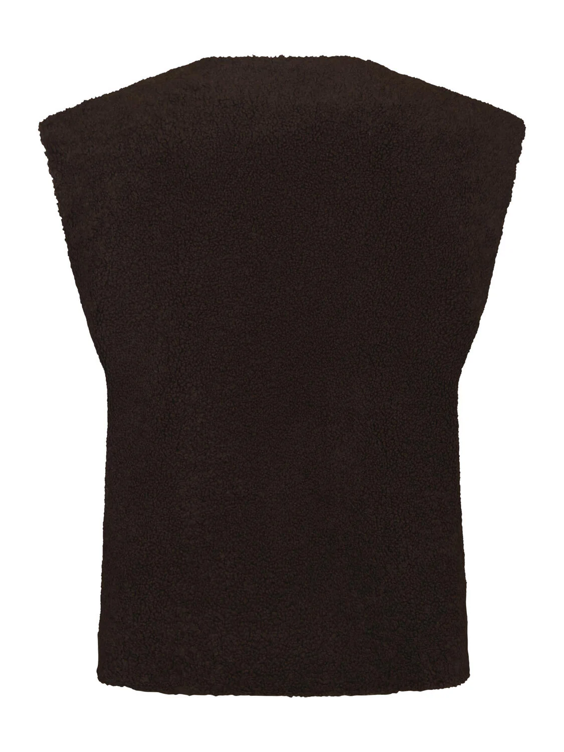 Majana teddyvest - mørkebrun - Image 2