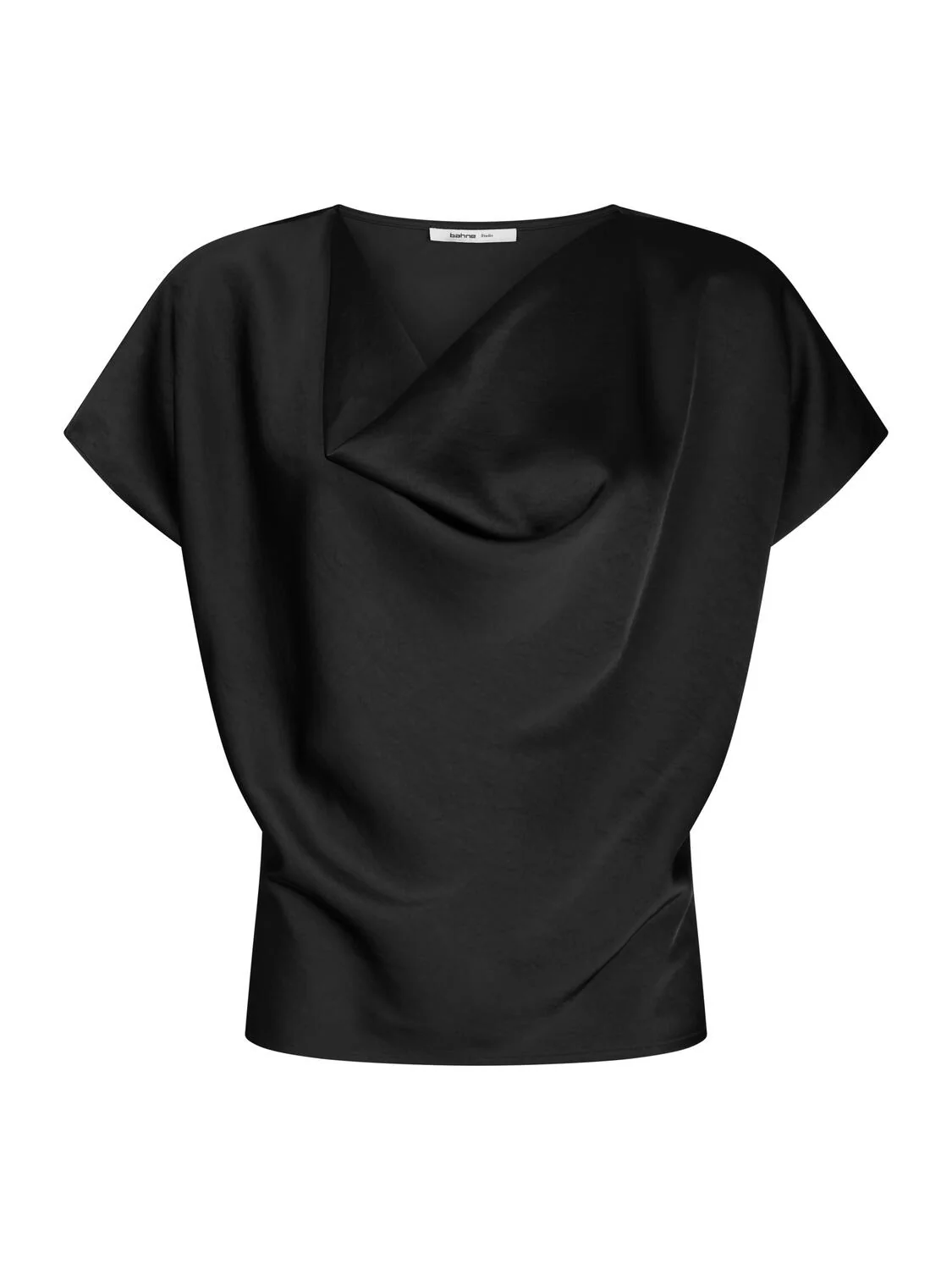 Minabeth Satin bluse - sort